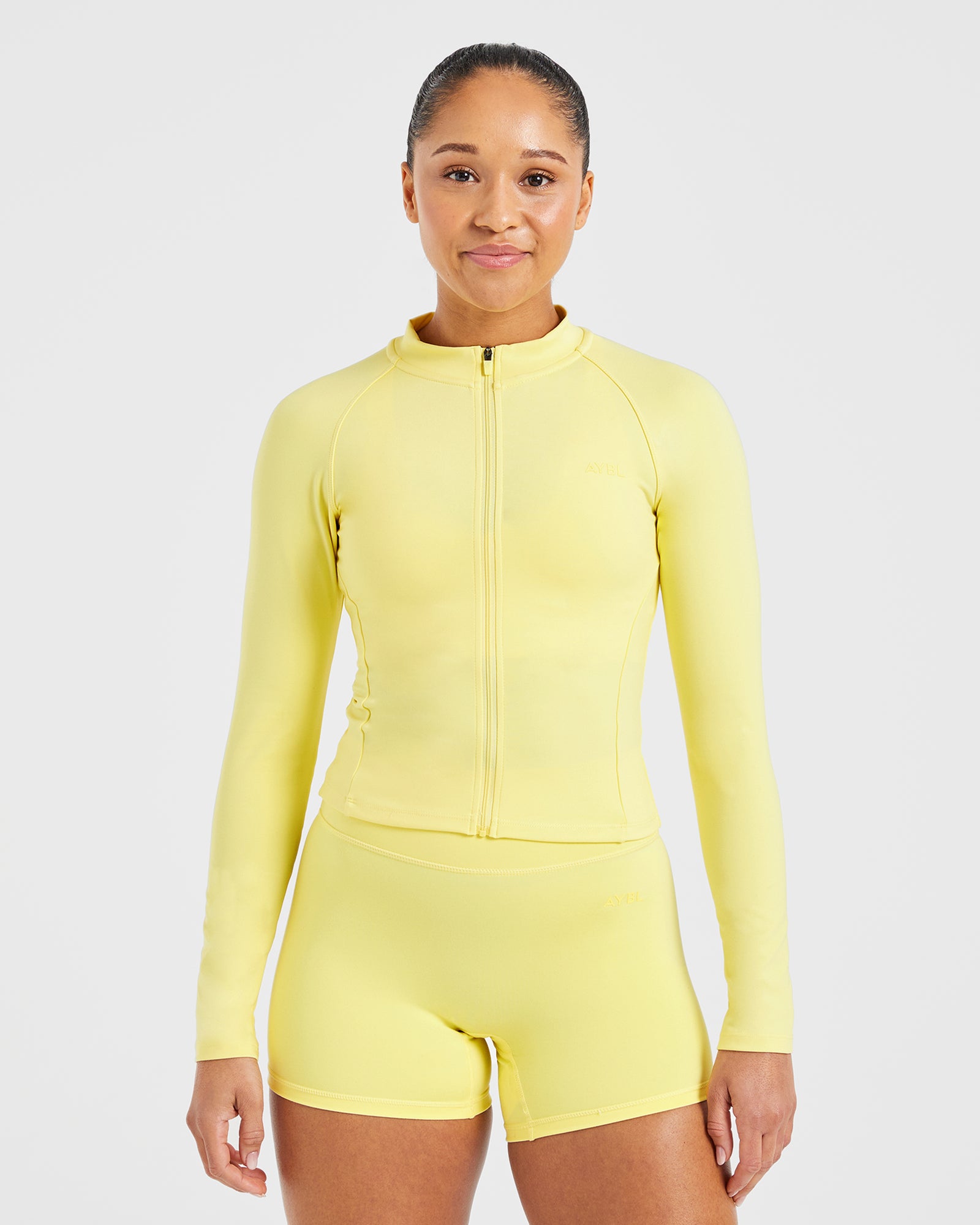 Staple Zip Jacket - Pastel Lemon