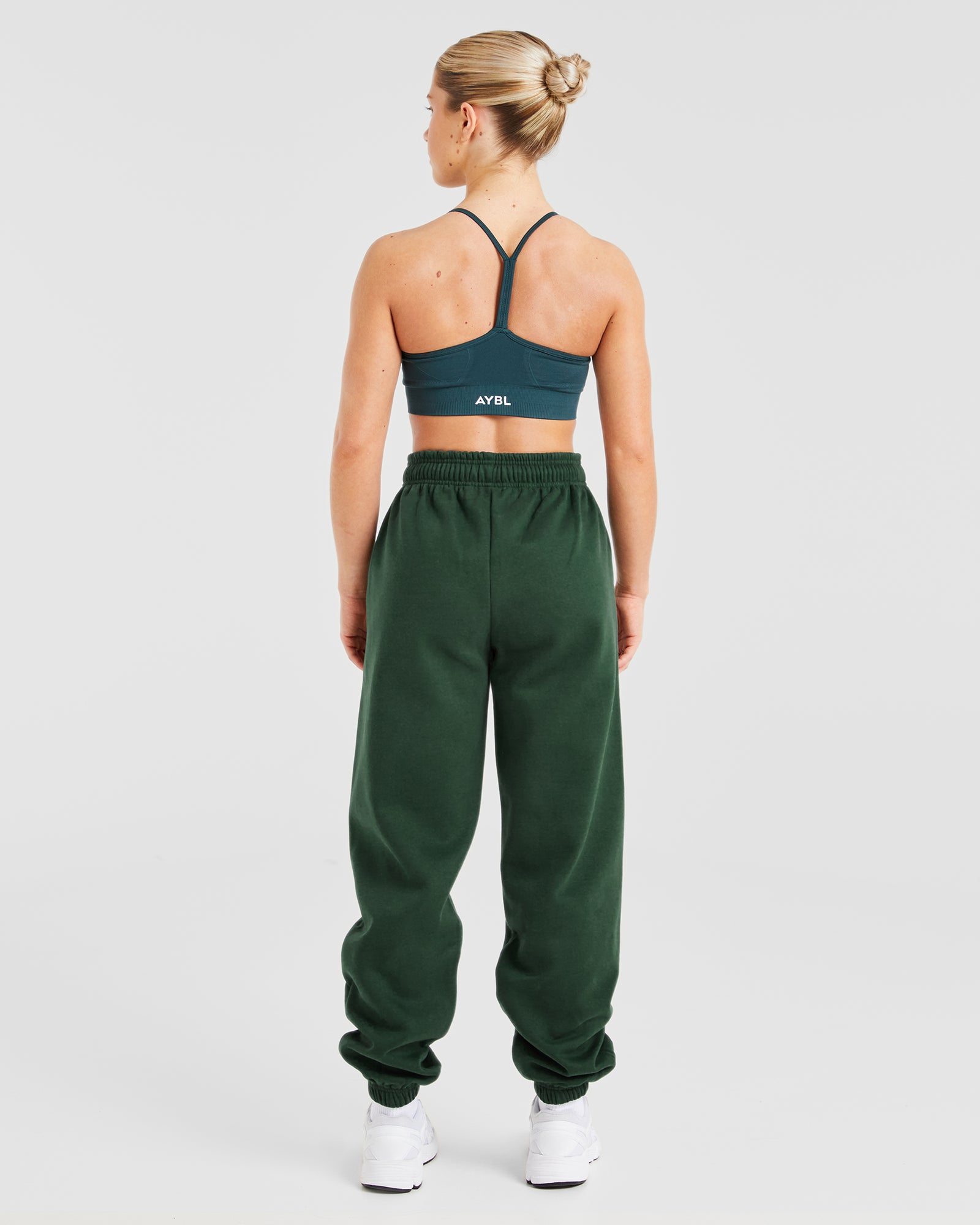 AYBL Club Oversized Joggers - Green/Sand