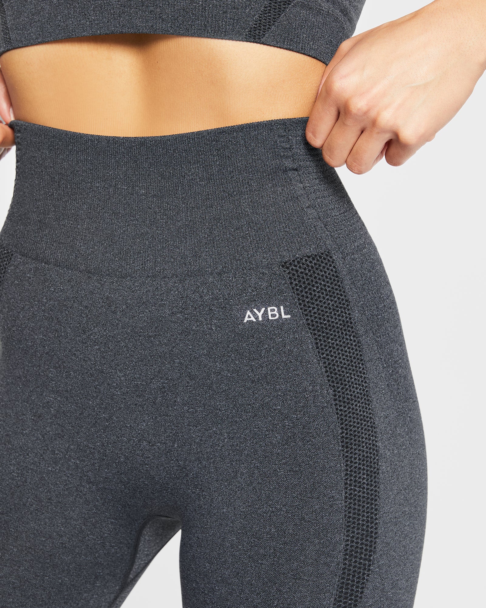 Balance V2 Seamless Leggings - Speckle Black