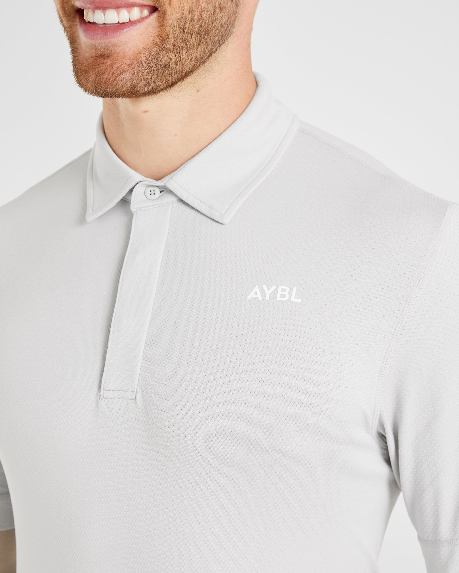 Performance Seamless Polo - Grey