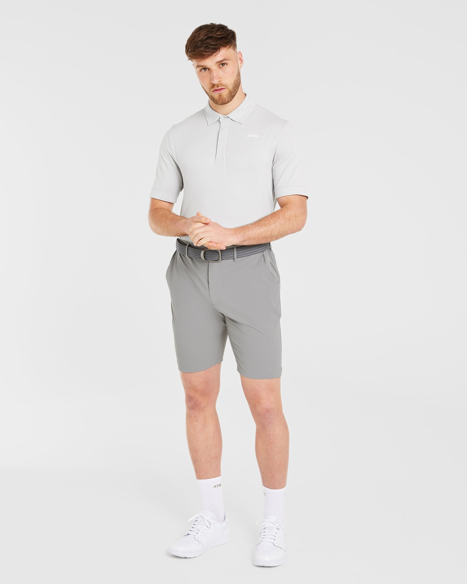 Performance Seamless Polo - Grey