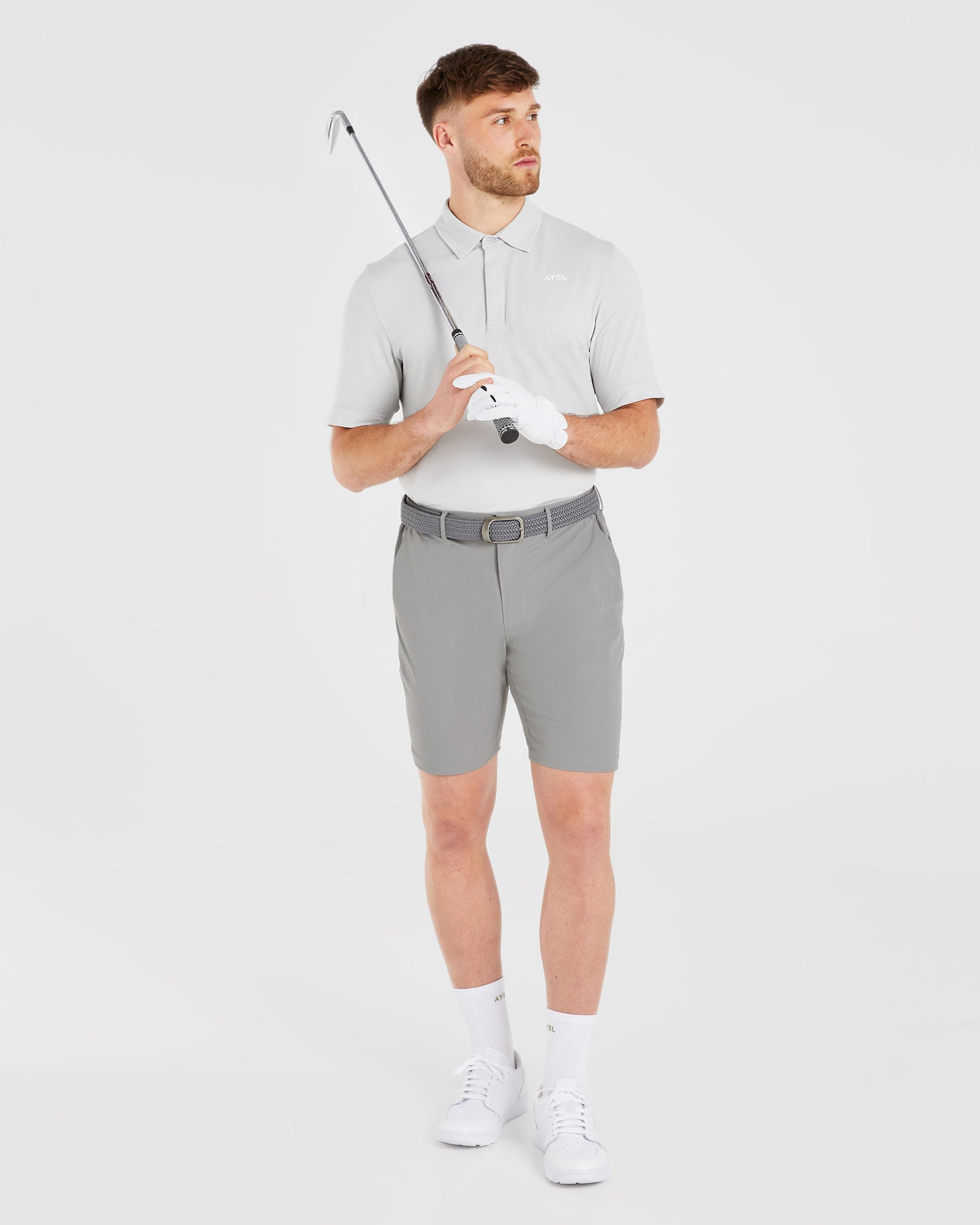 Performance Seamless Polo - Grey