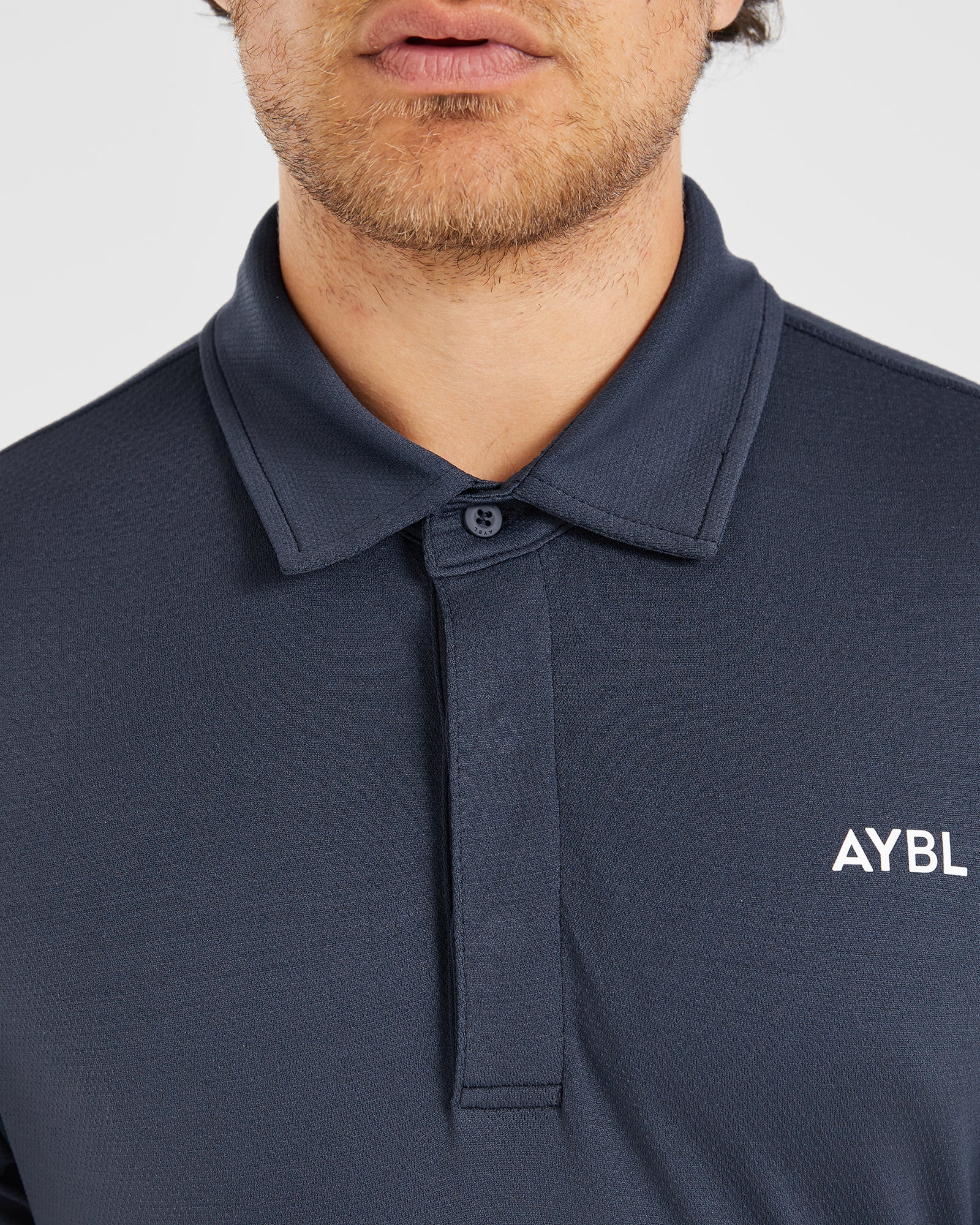 Performance Seamless Polo - Navy
