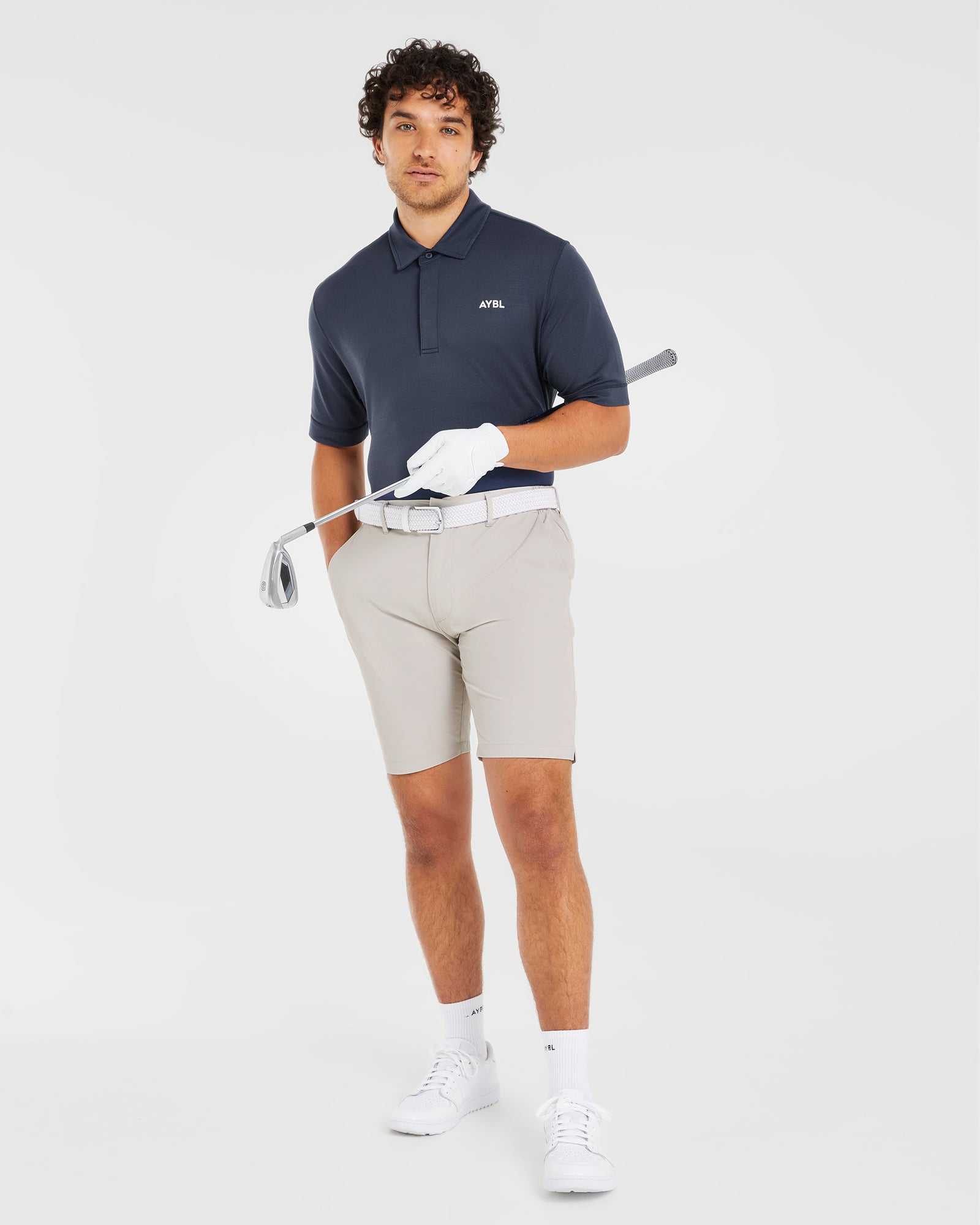 Performance Seamless Polo - Navy