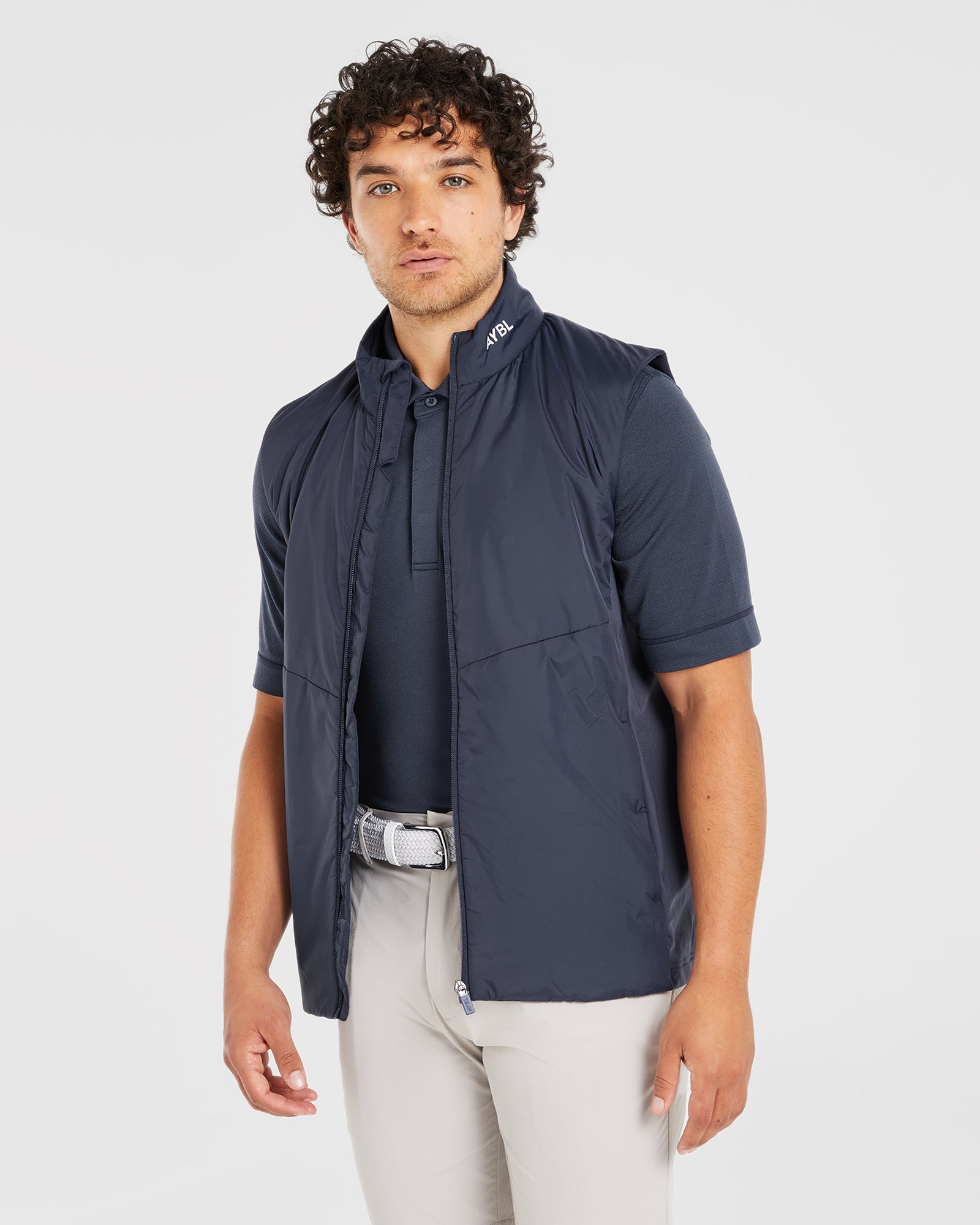 Performance Seamless Polo - Navy