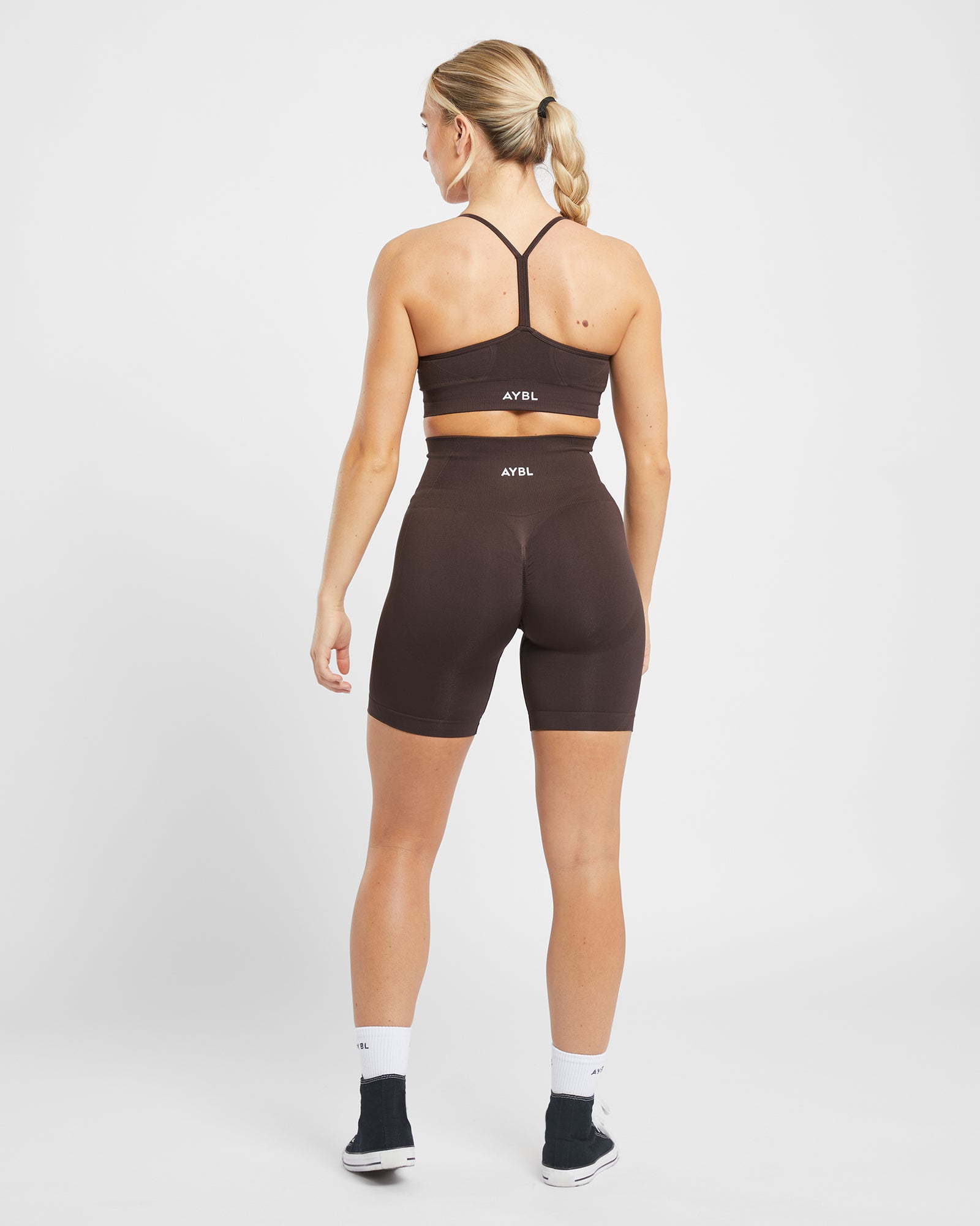 Empower Seamless Cycling Shorts - Cocoa Brown