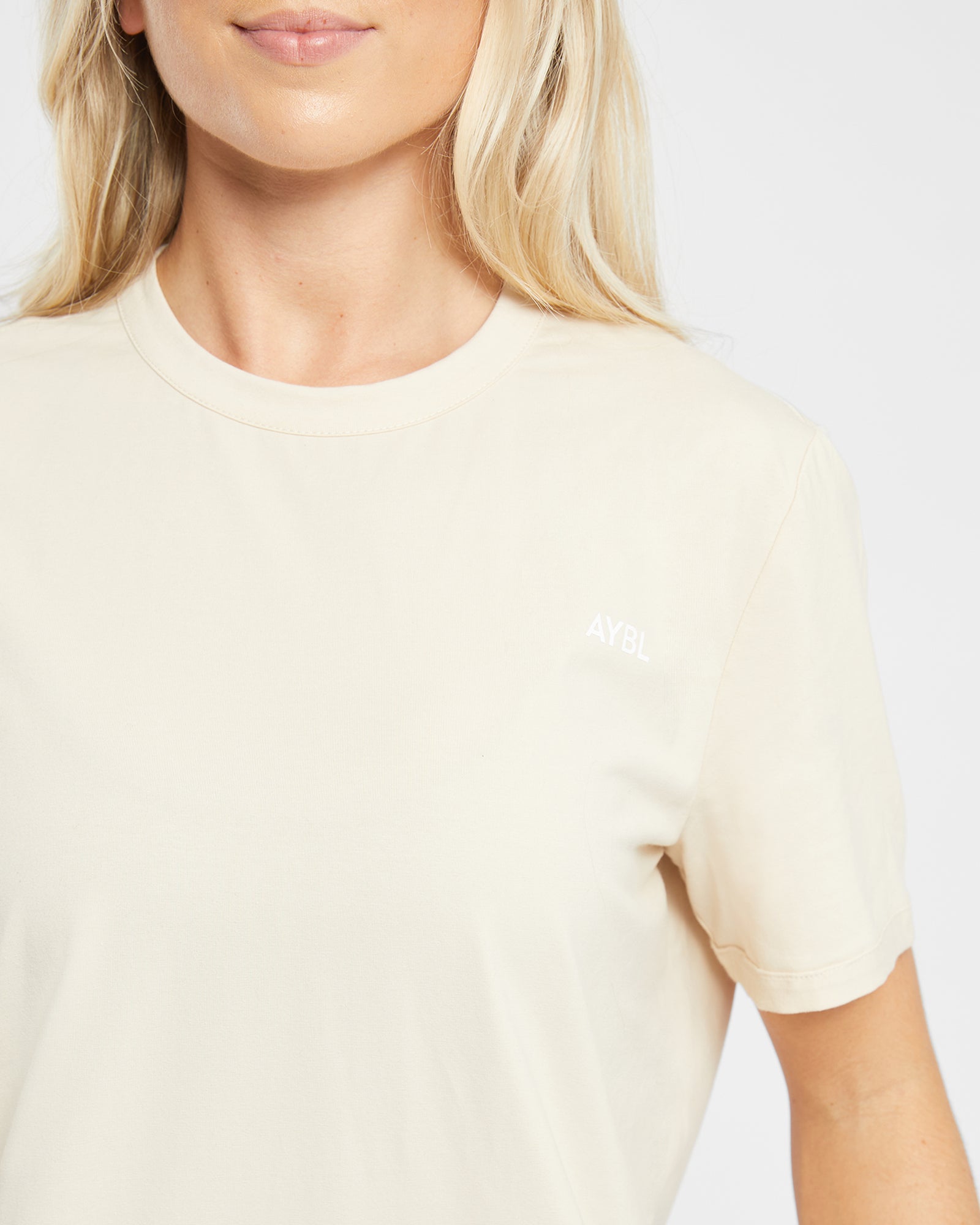Everyday Relaxed T Shirt - Cream