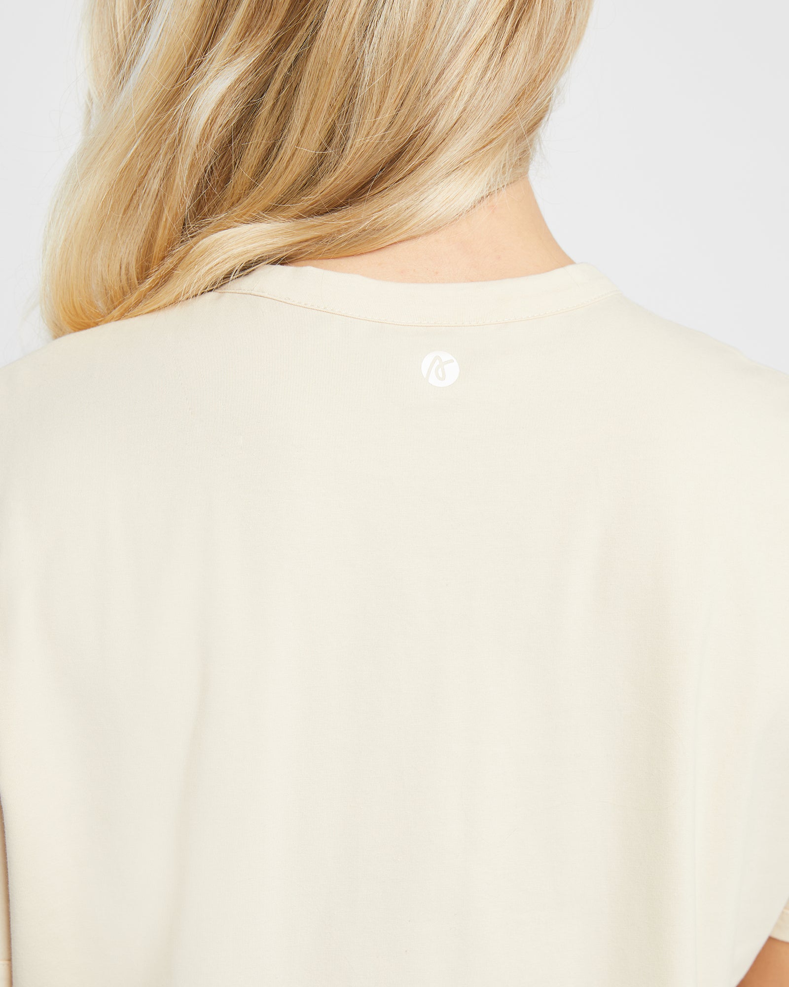 Everyday Relaxed T Shirt - Cream