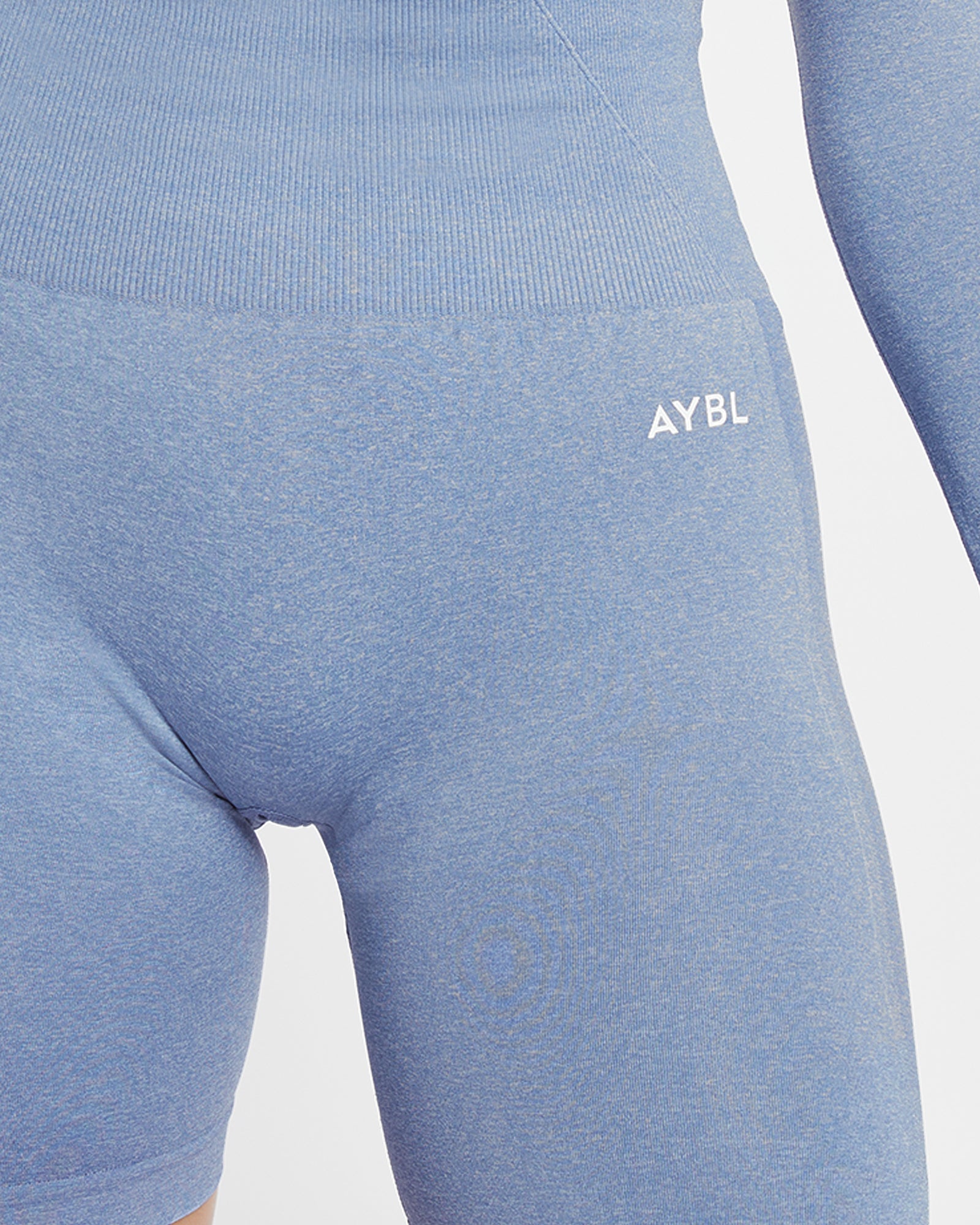 Empower Seamless Cycling Shorts - Blue Marl