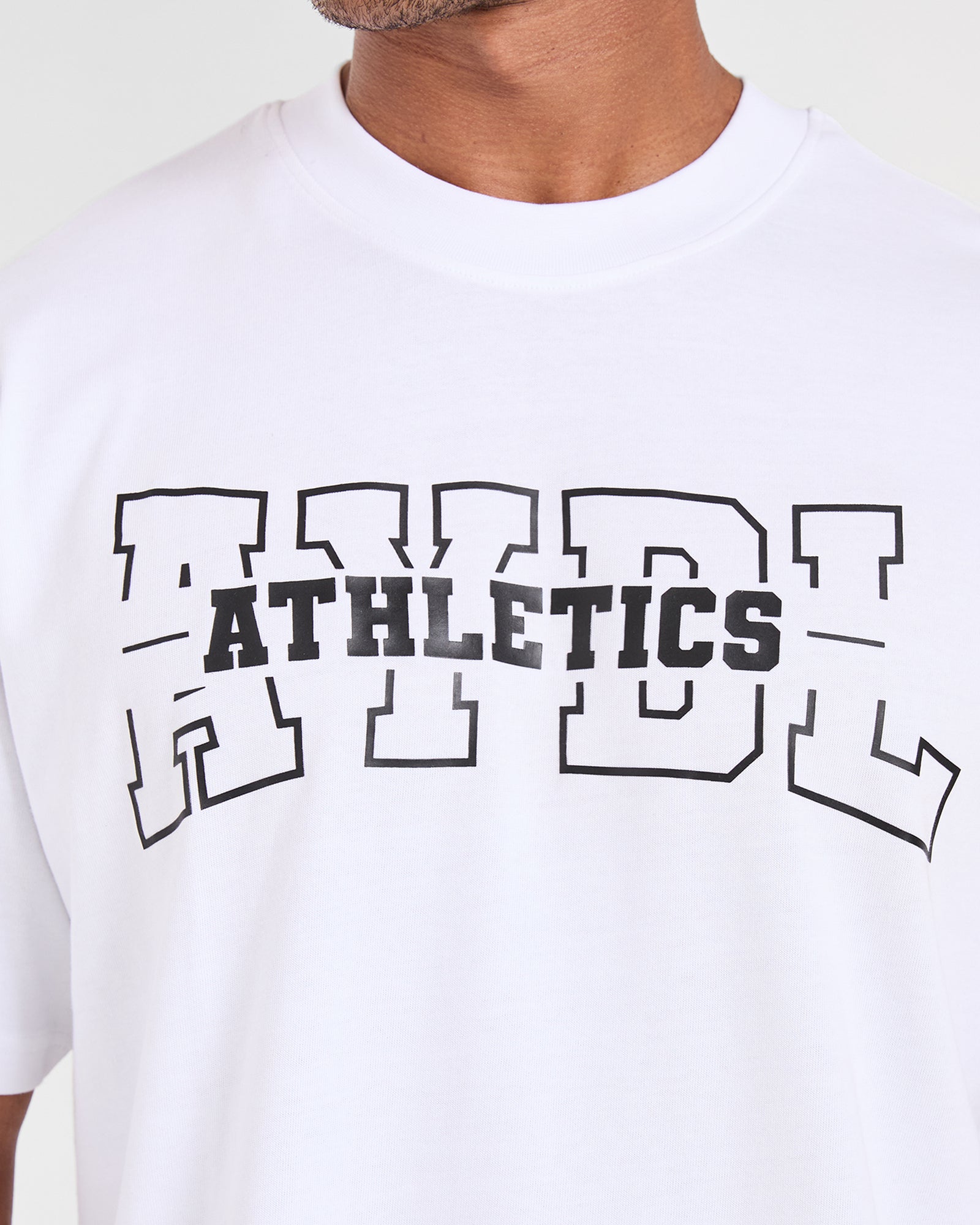 Athletics Oversized T Shirt - White