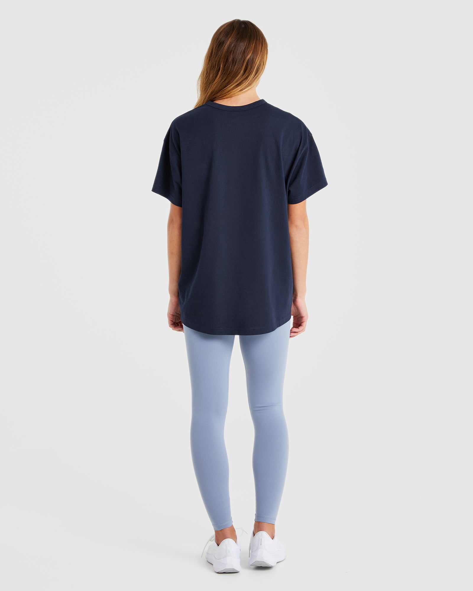 AYBL Sports Oversized T Shirt - Navy