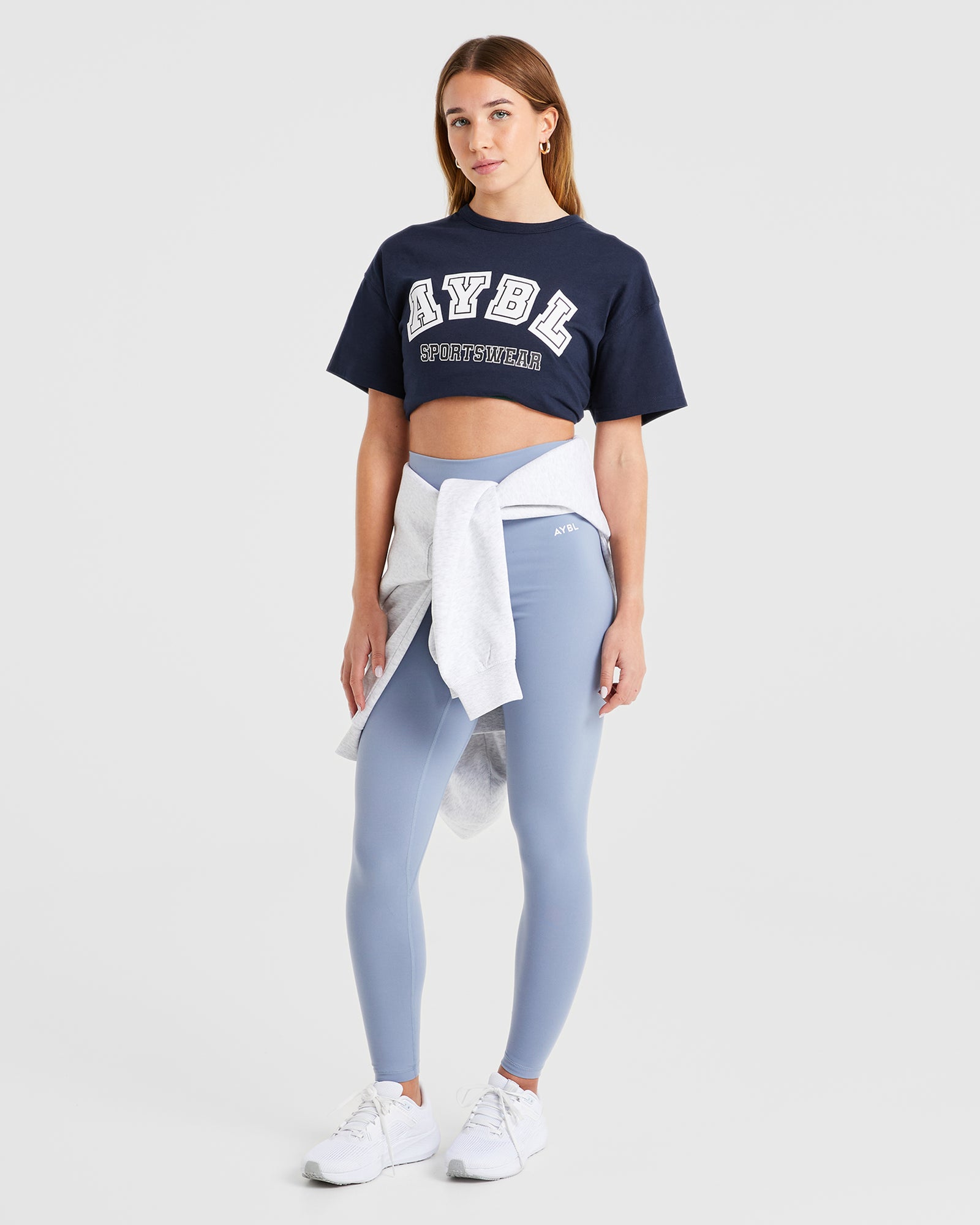 AYBL Sports Oversized T Shirt - Navy