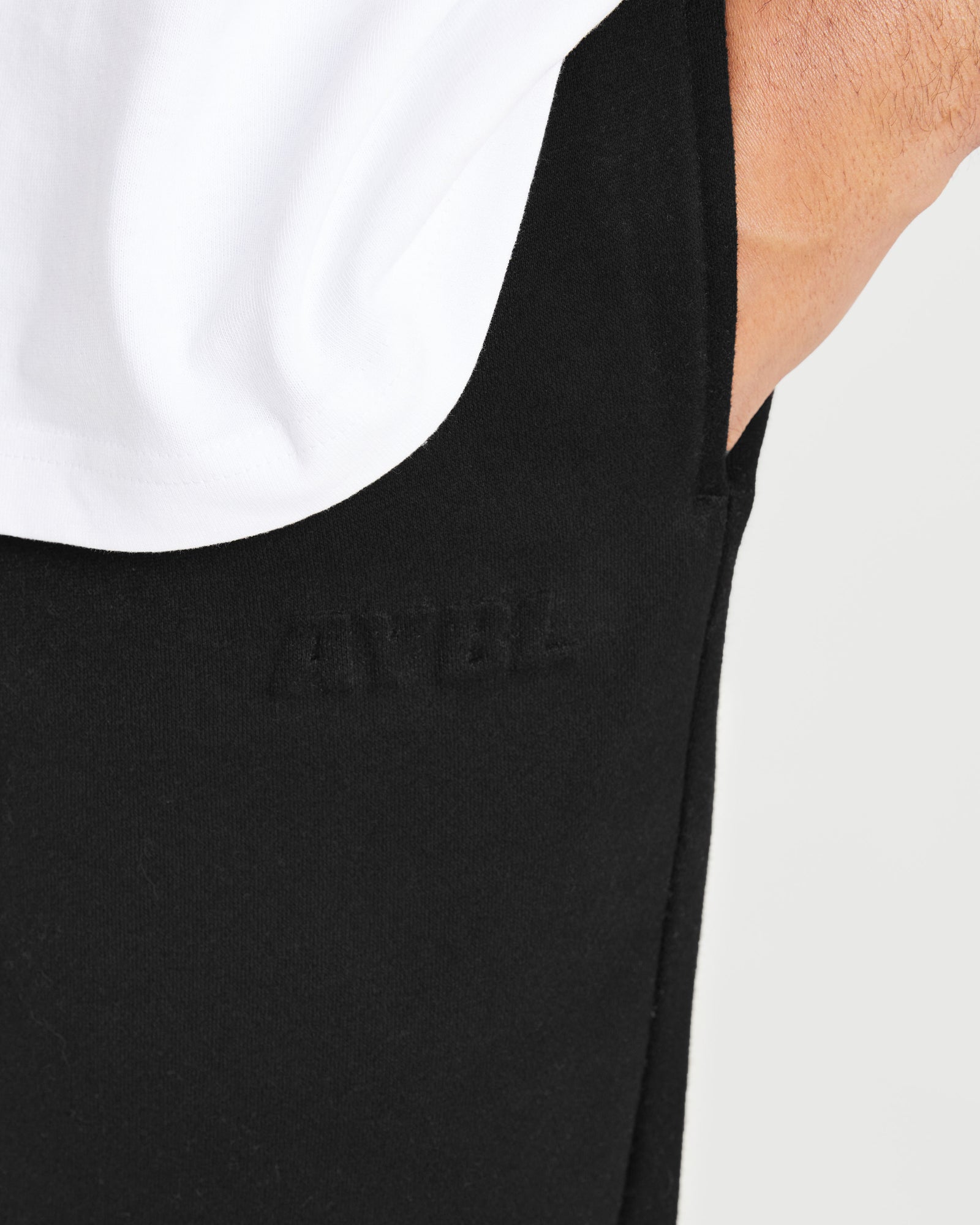 Etched Joggers - Black