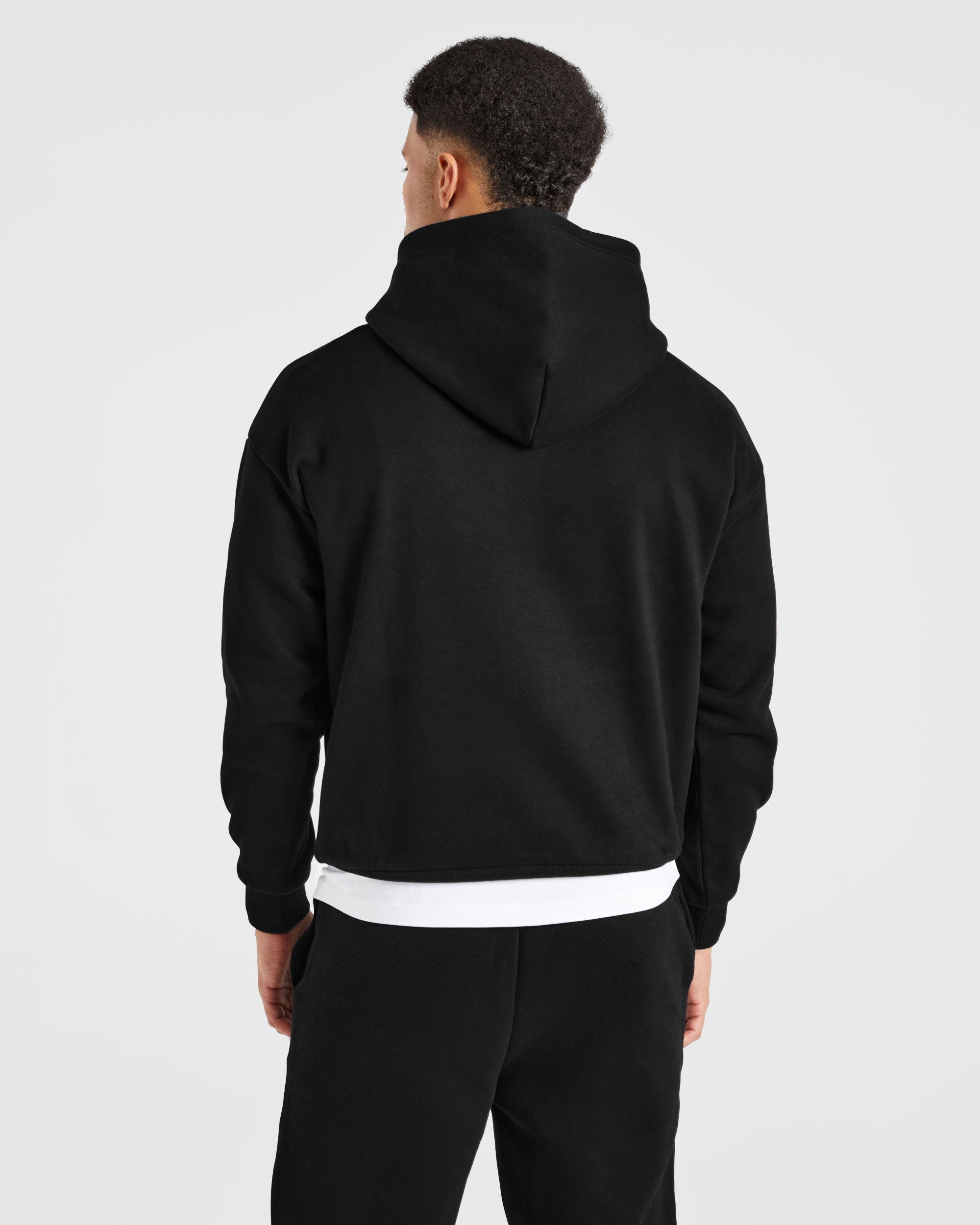 Etched Hoodie - Black