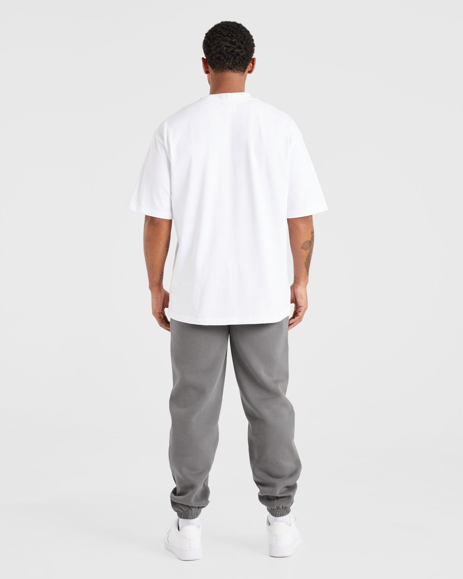 Etched Joggers - Steel Grey