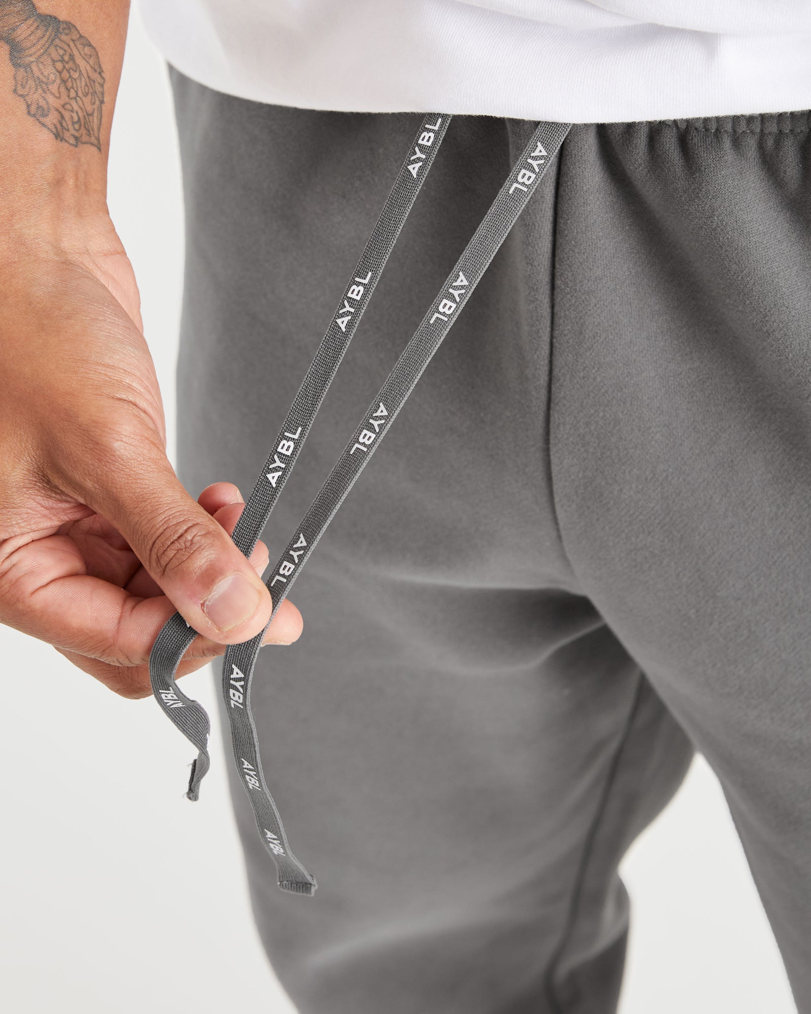 Etched Joggers - Steel Grey