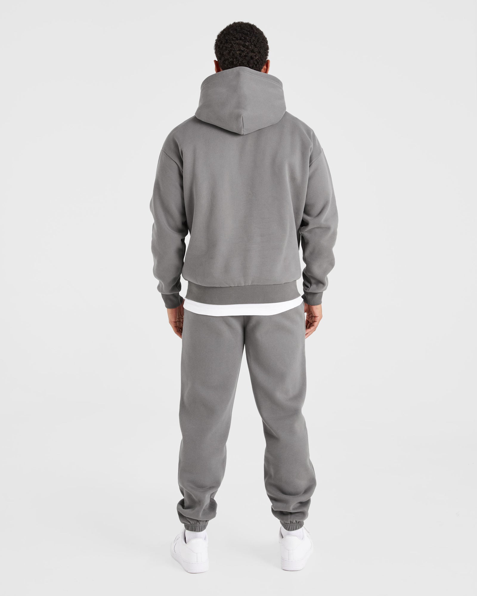 Etched Hoodie - Steel Grey