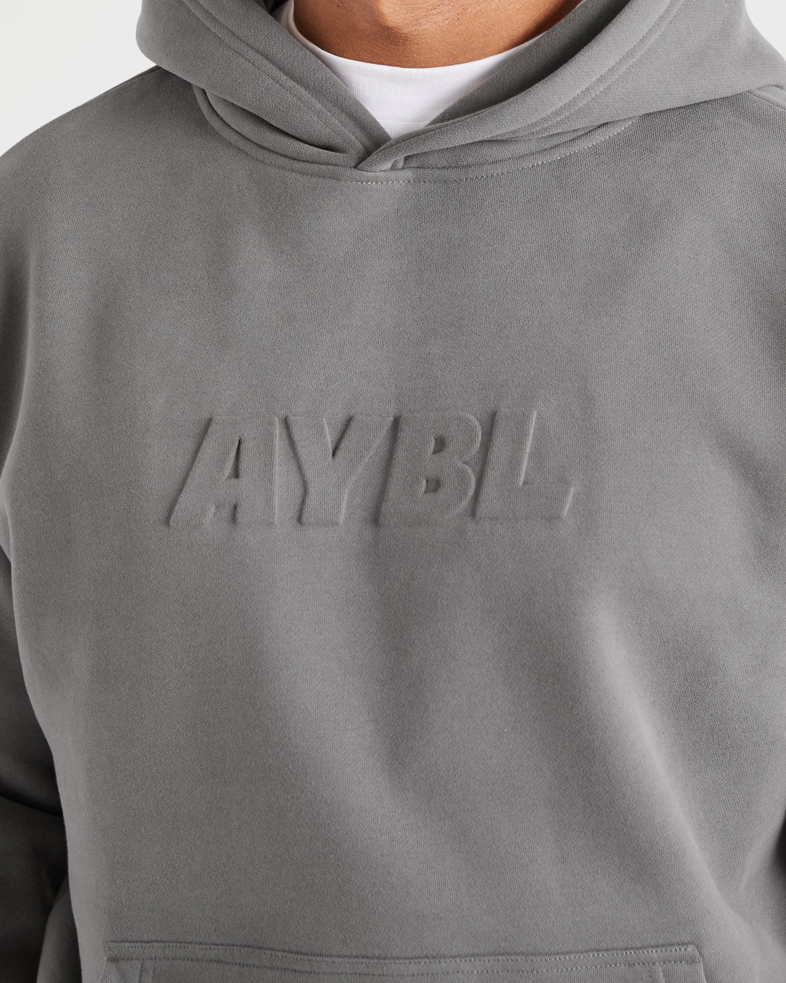 Etched Hoodie - Steel Grey