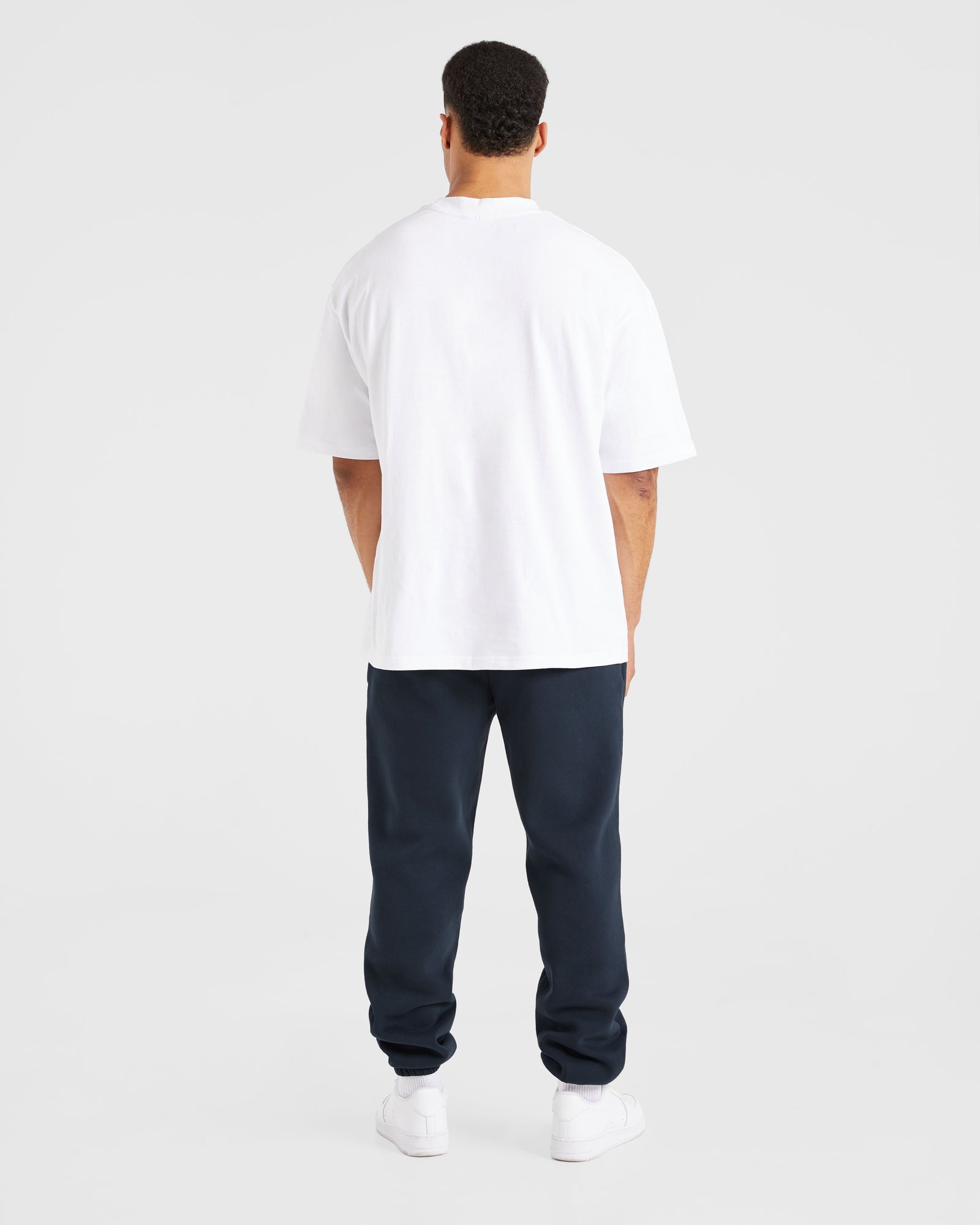 Etched Joggers - Navy