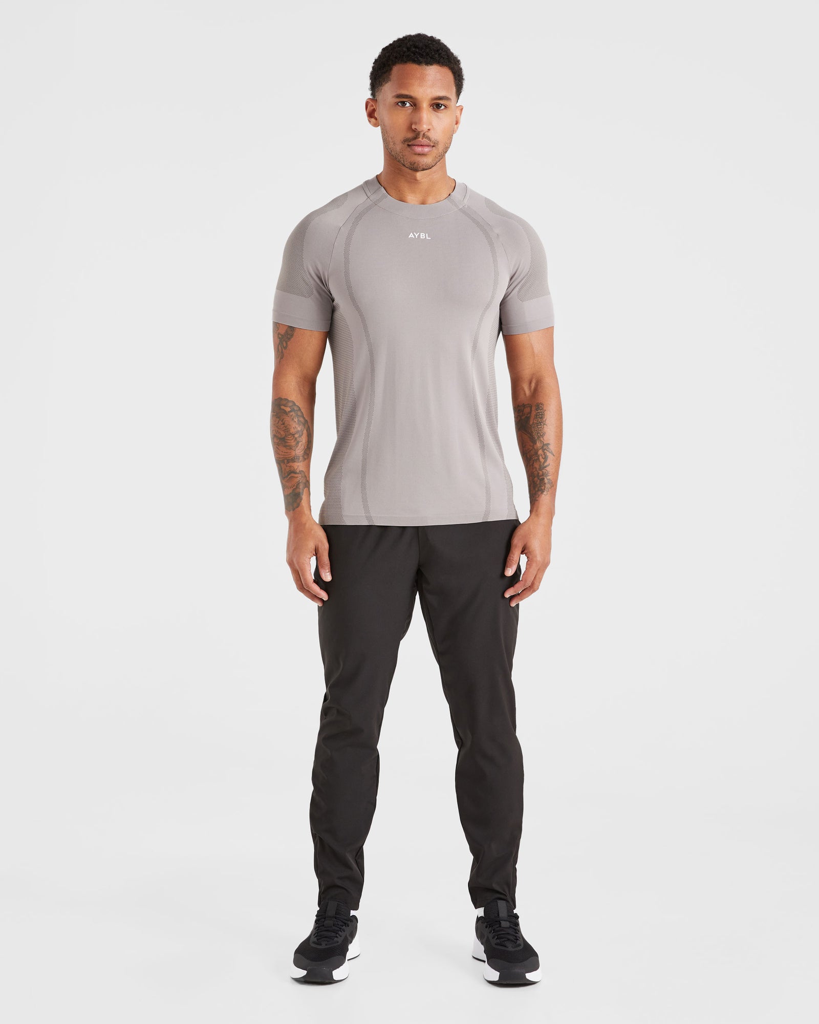 Attain Seamless T Shirt - Woodland Fog
