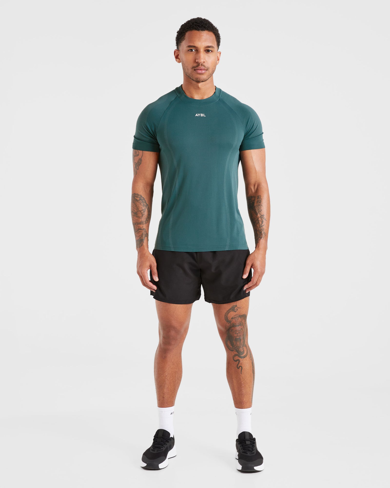 Attain Seamless T Shirt - Pine Forest
