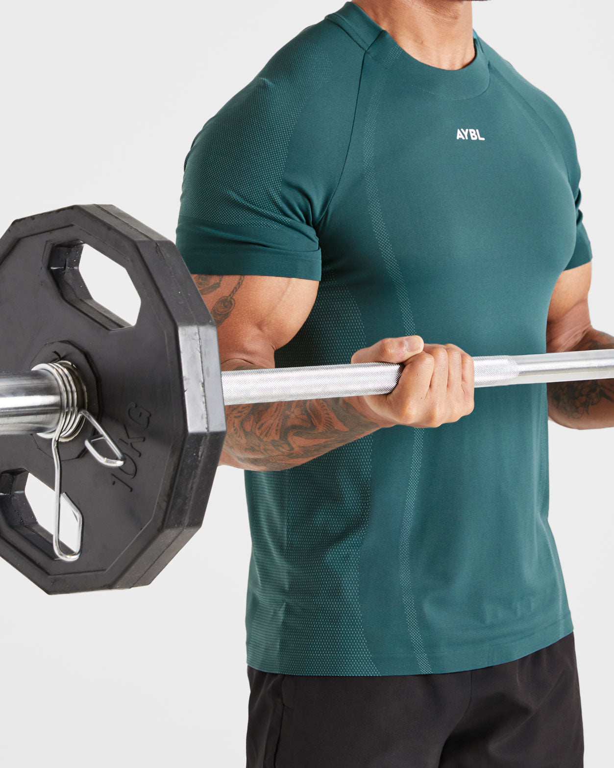 Attain Seamless T Shirt - Pine Forest