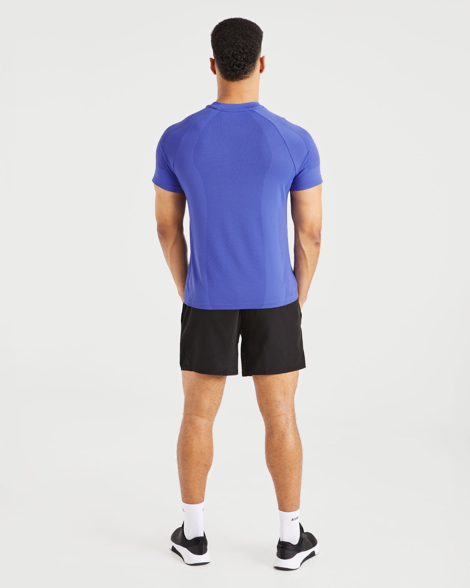 Attain Seamless T Shirt - Indigo Mist