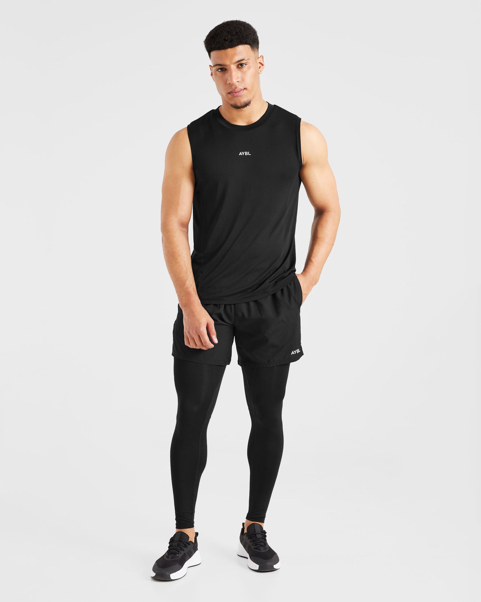 Essential Base Layer Leggings - Black