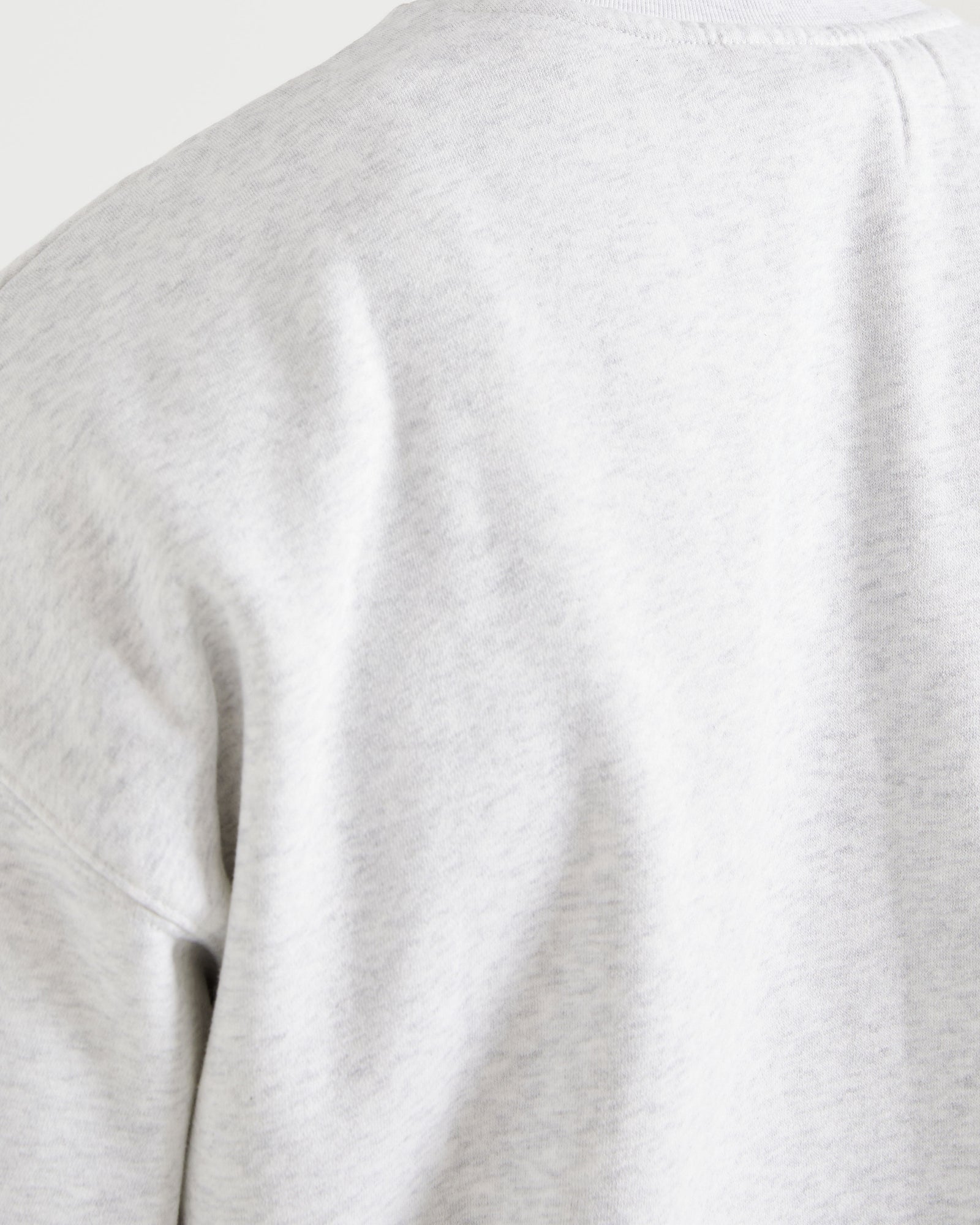 Essential Oversized Sweater - Grey Marl