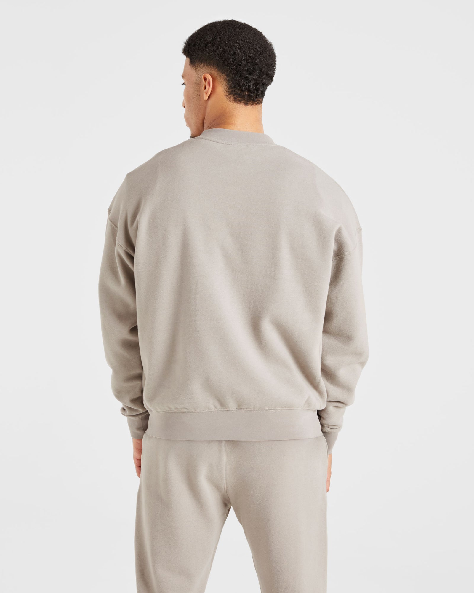 Essential Oversized Sweater - Stone