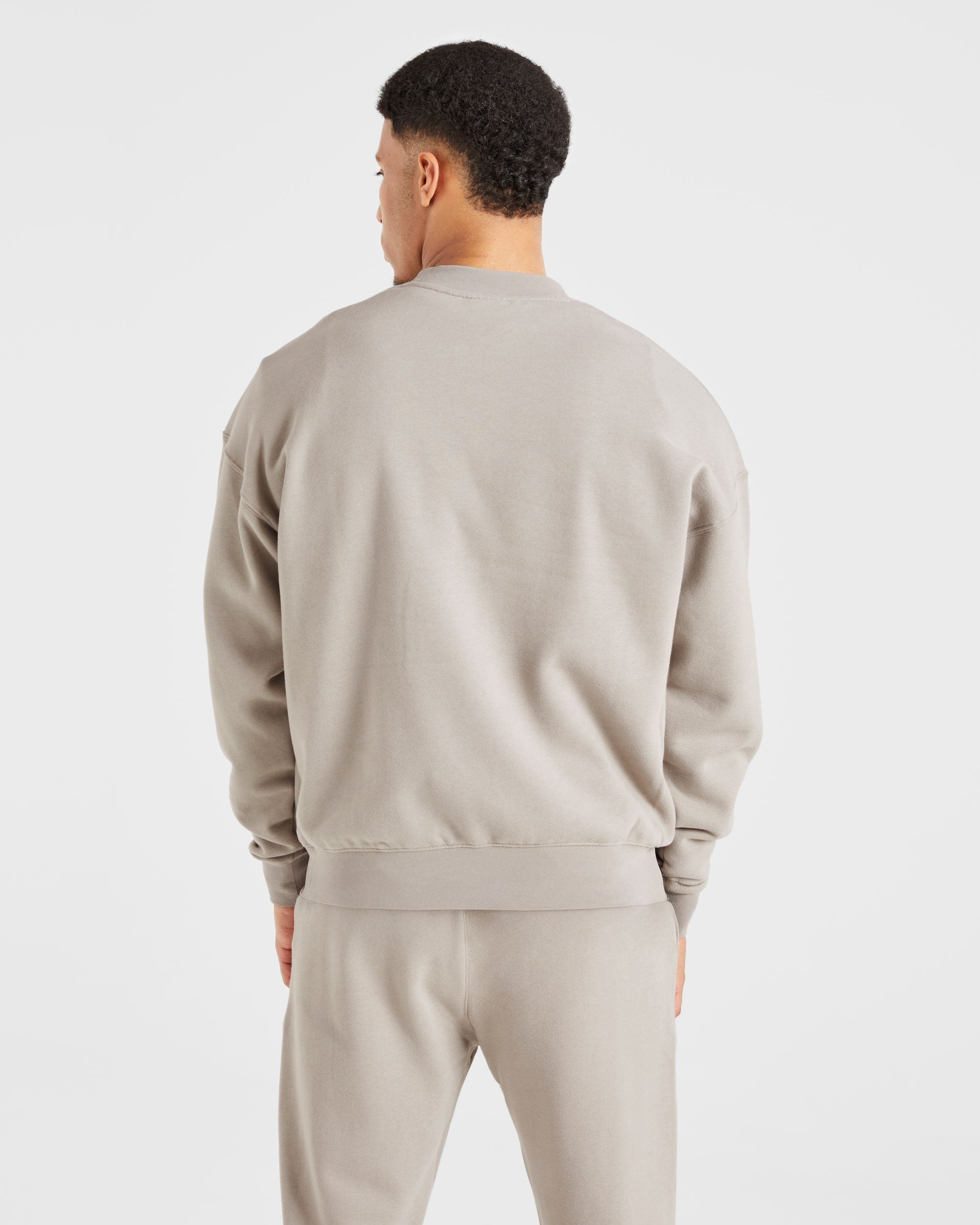 Essential Oversized Sweater - Stone