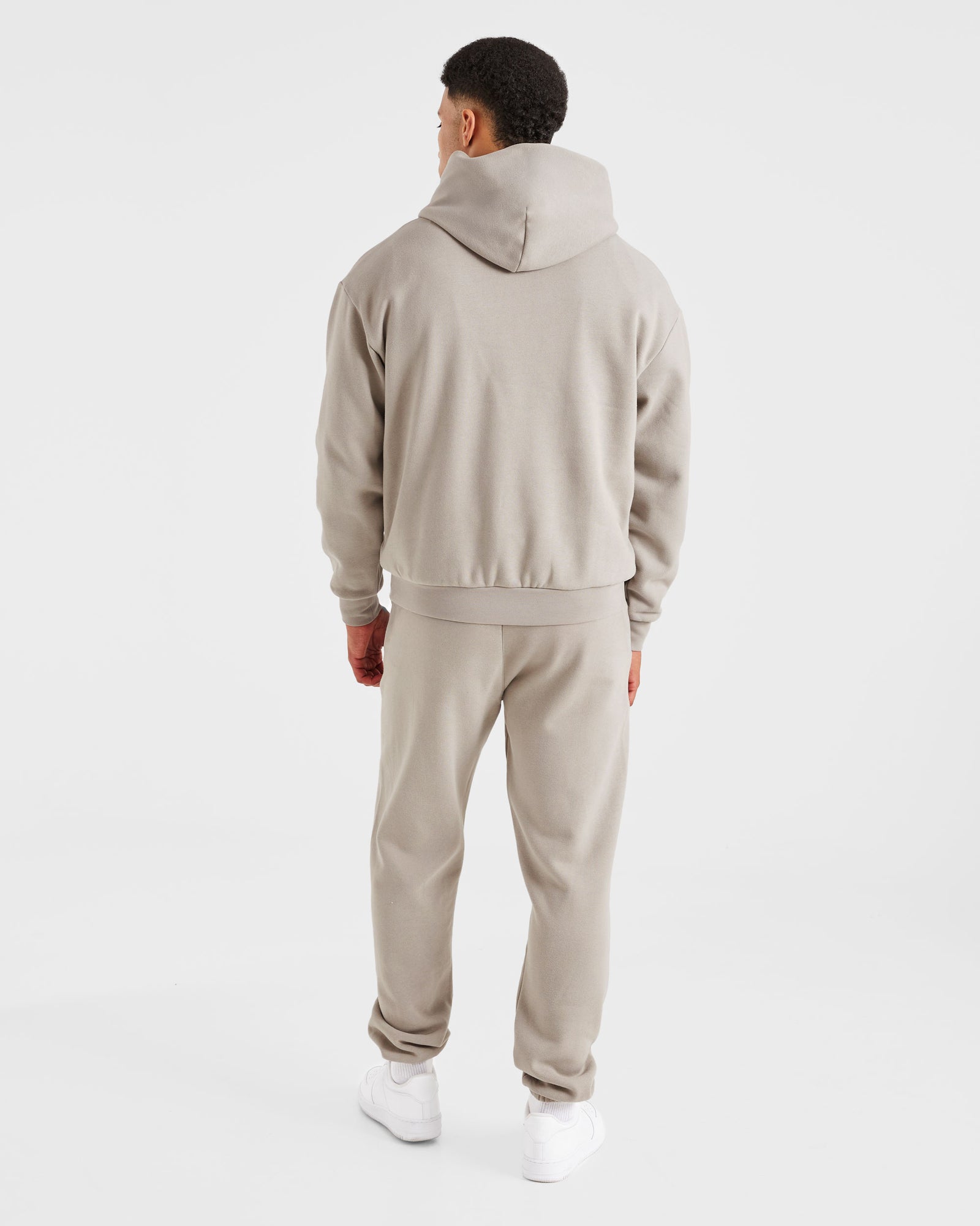 Essential Oversized Hoodie - Stone