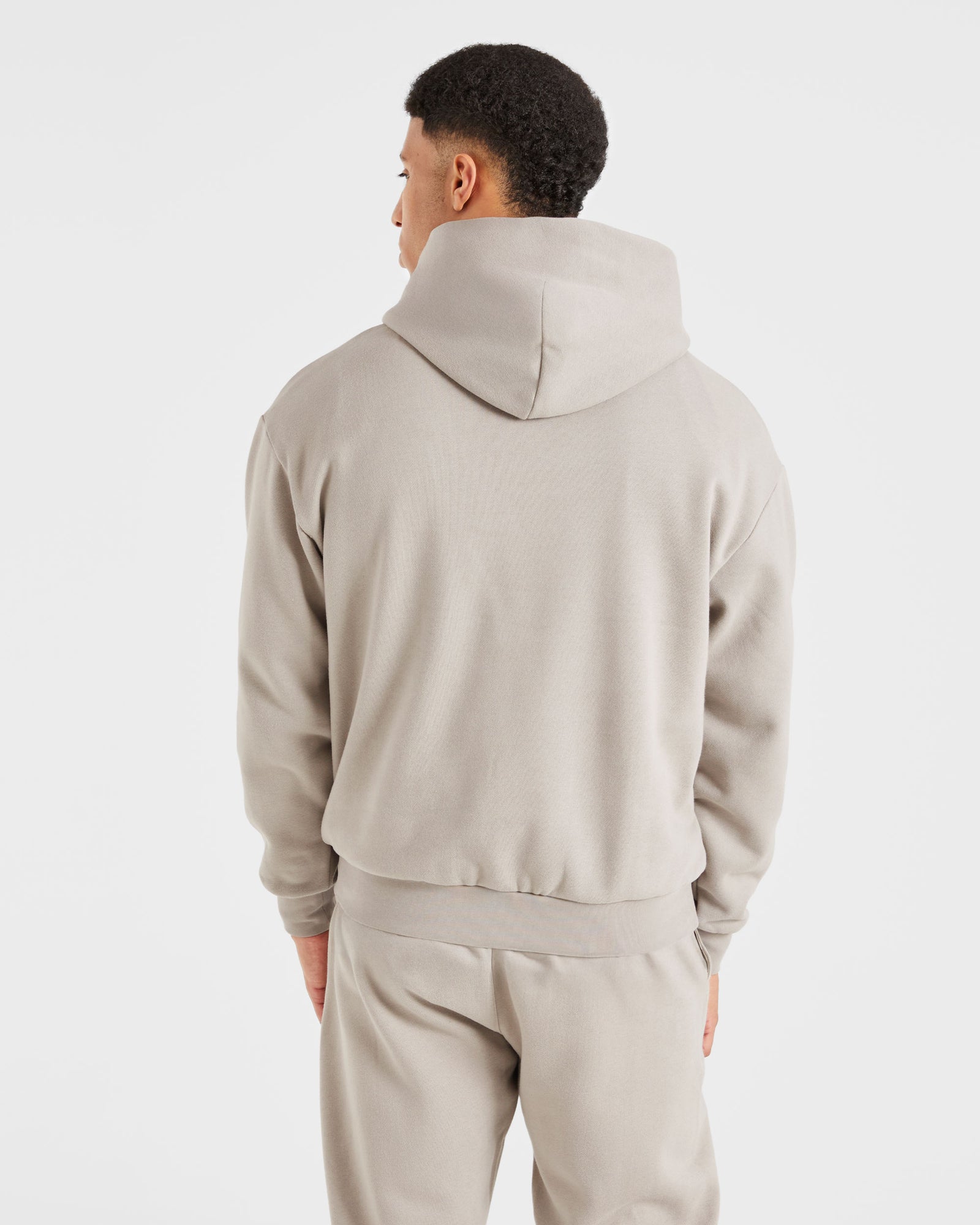 Essential Oversized Hoodie - Stone