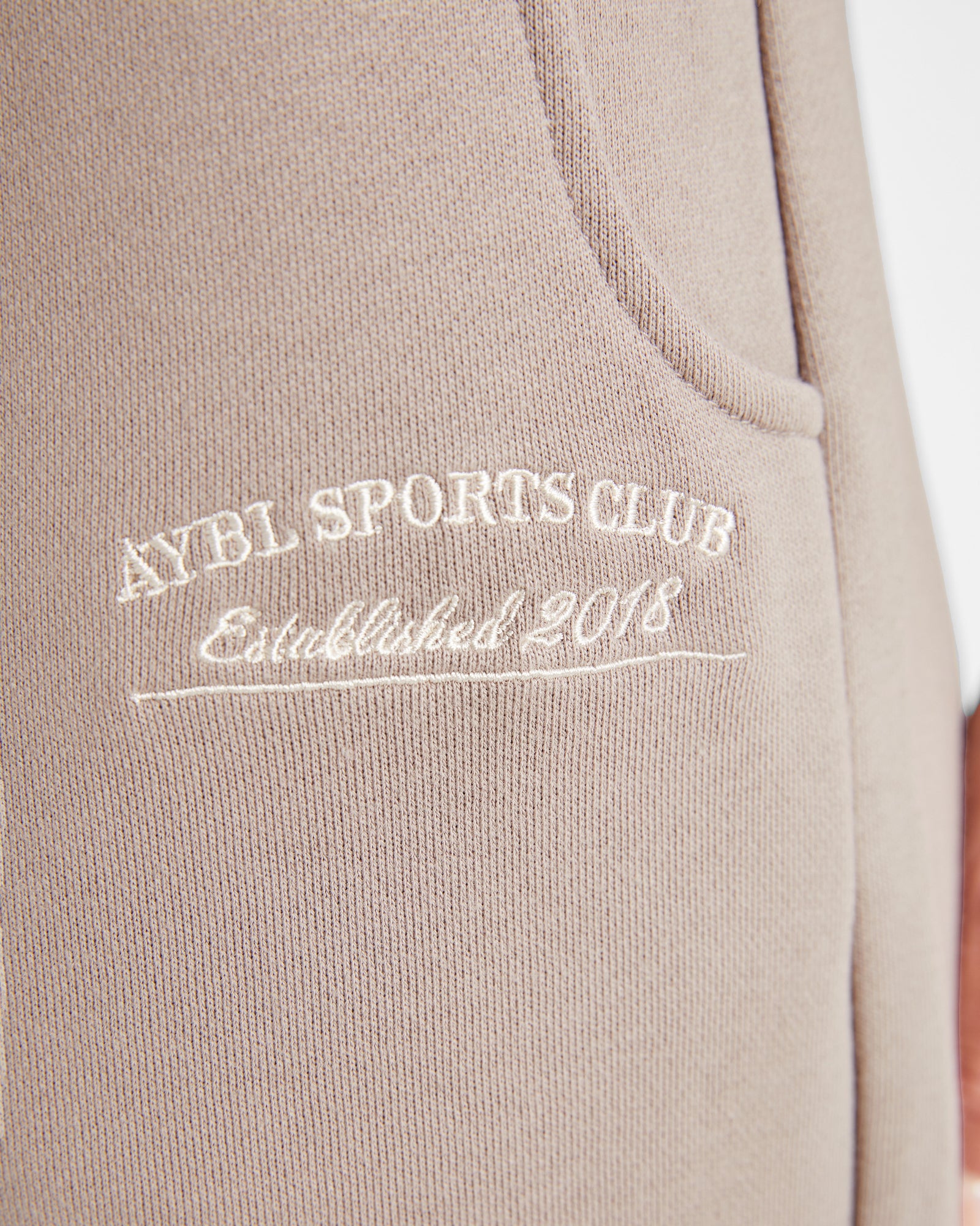 Courtside Straight Leg Joggers - Mocha