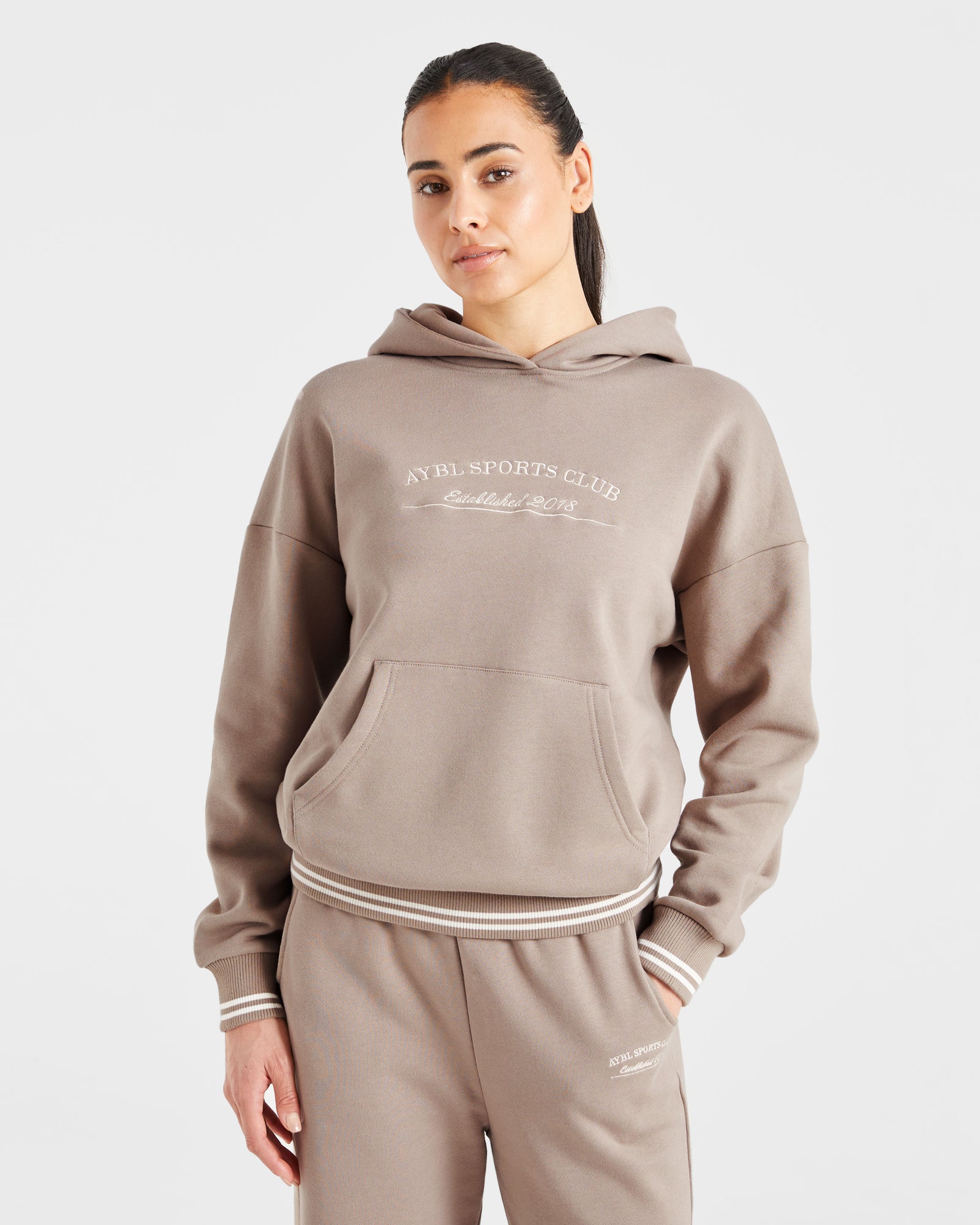 Courtside Hoodie - Mocha