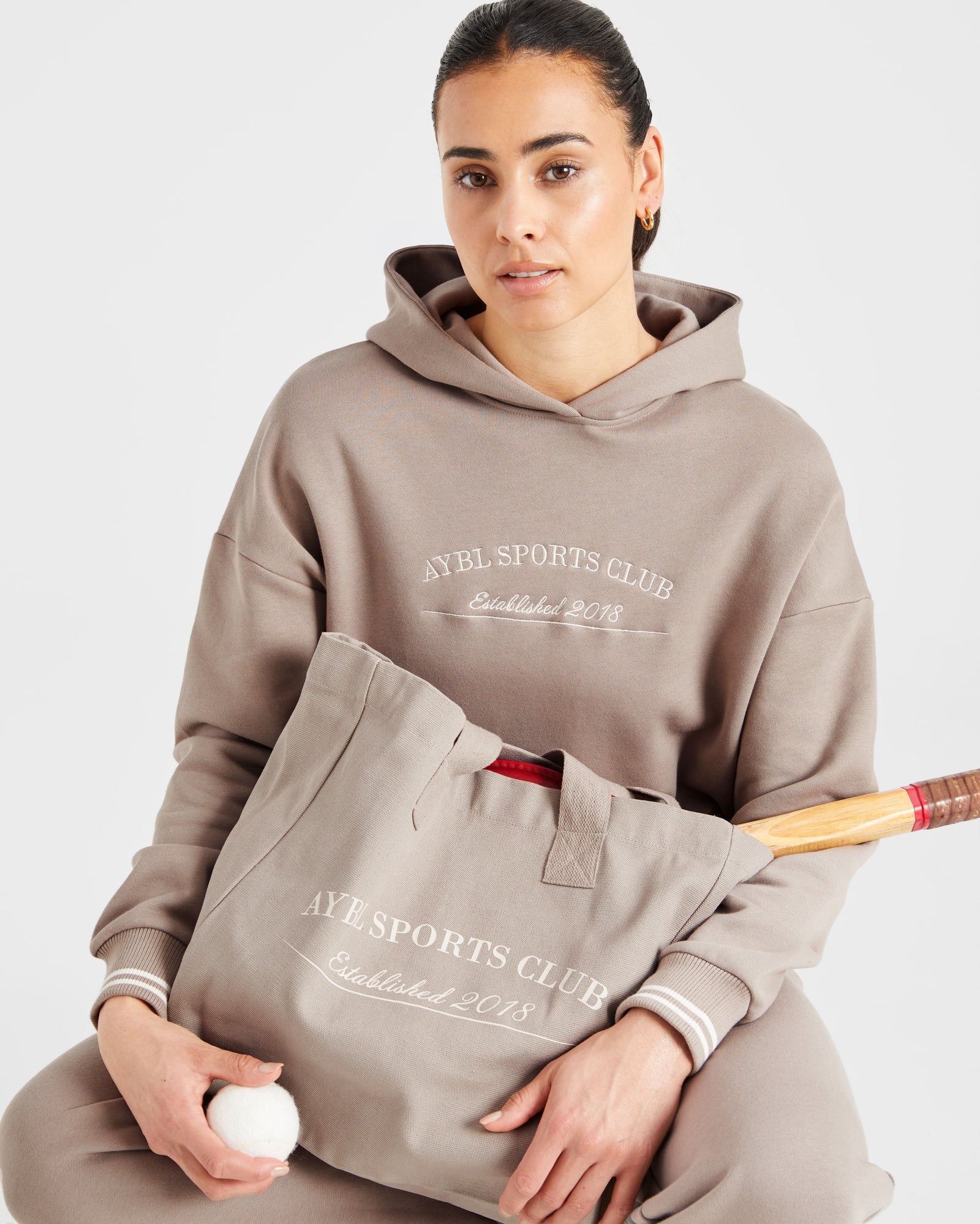 Courtside Hoodie - Mocha