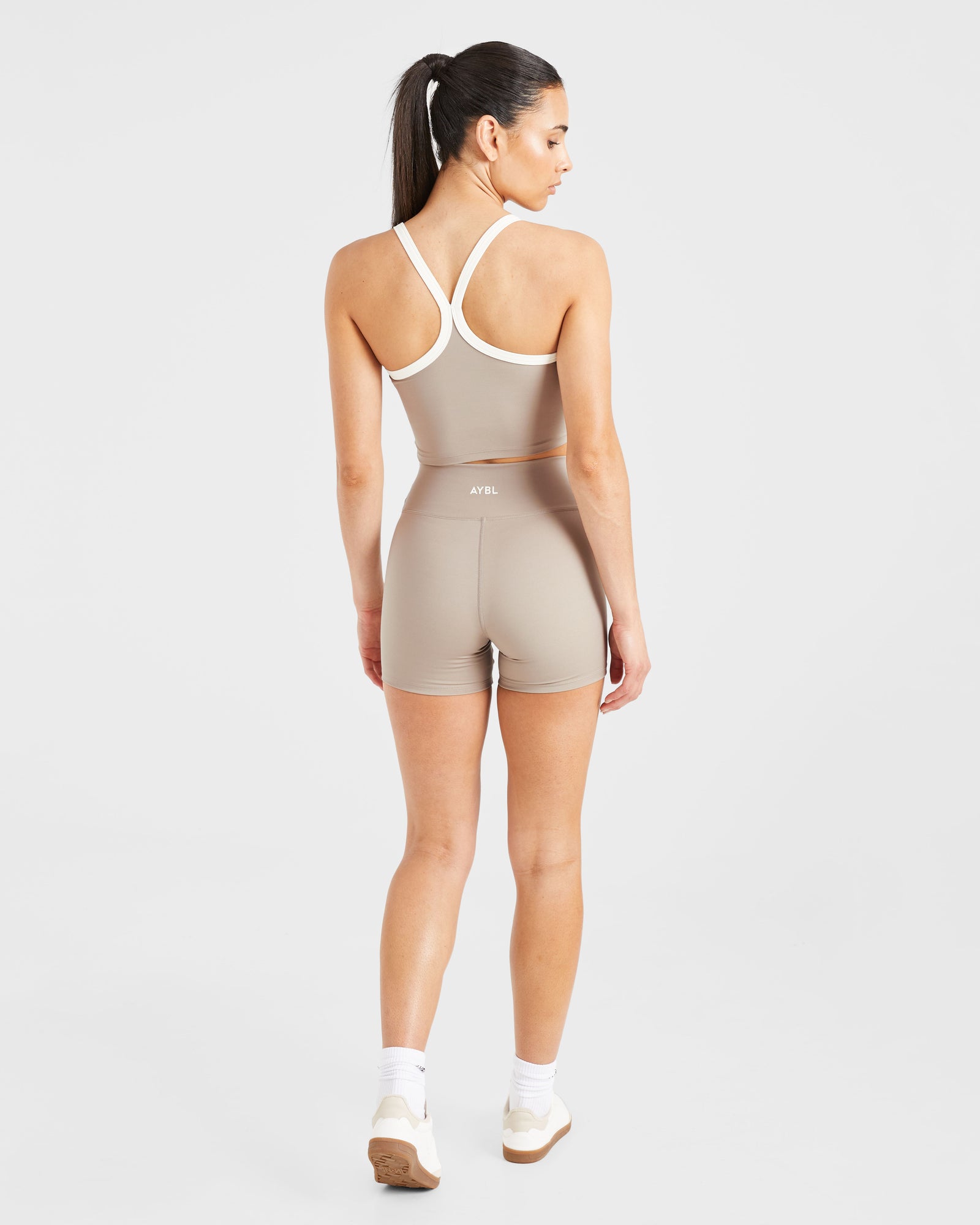 Courtside Tank Top - Mocha