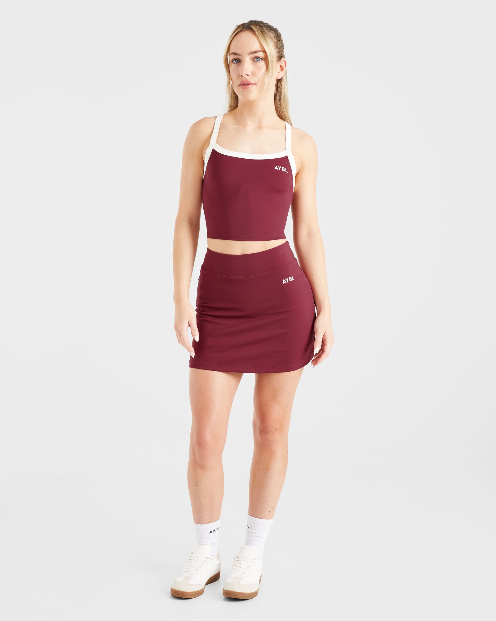 Courtside Tank Top - Summer Cherry