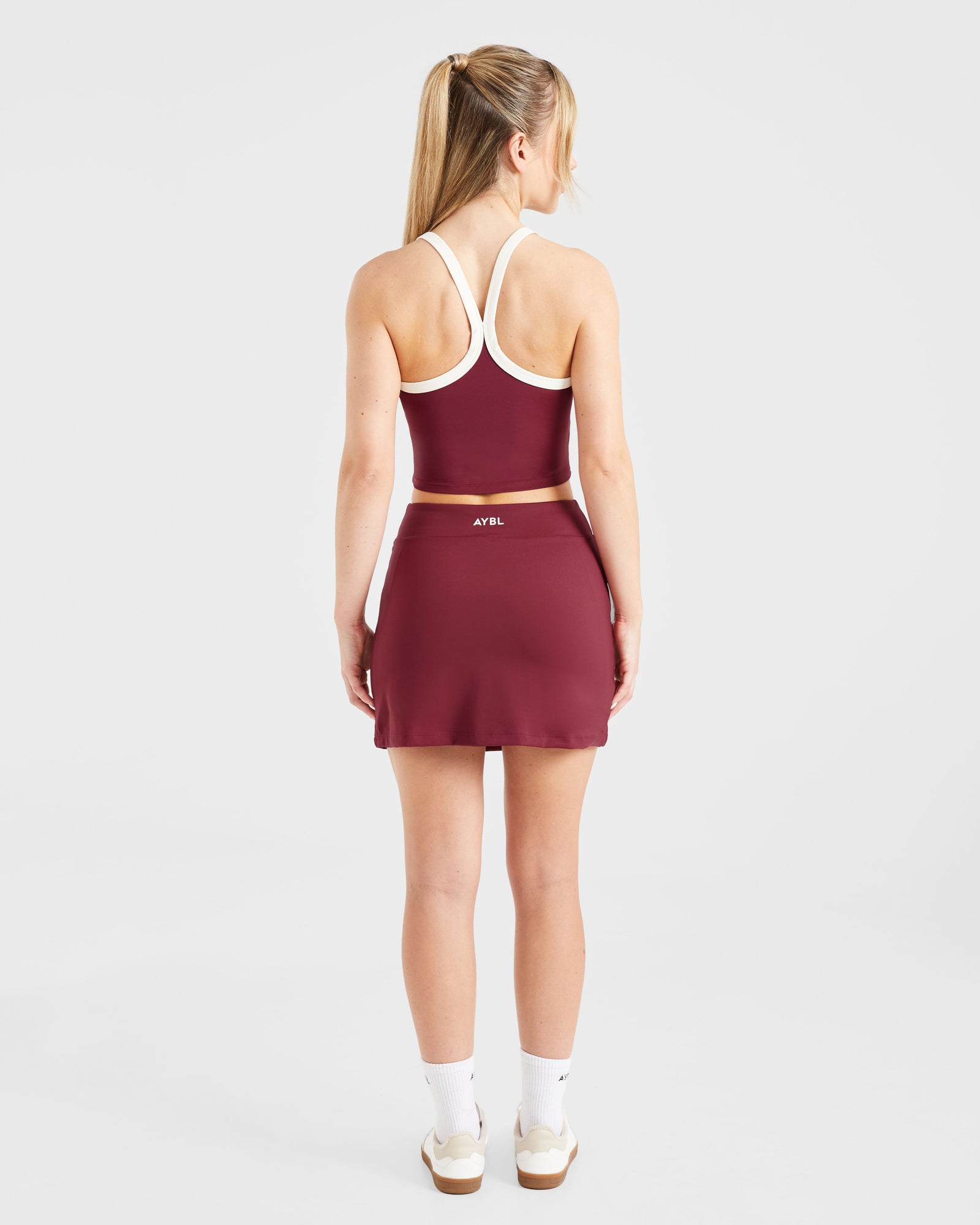 Courtside Skort - Summer Cherry
