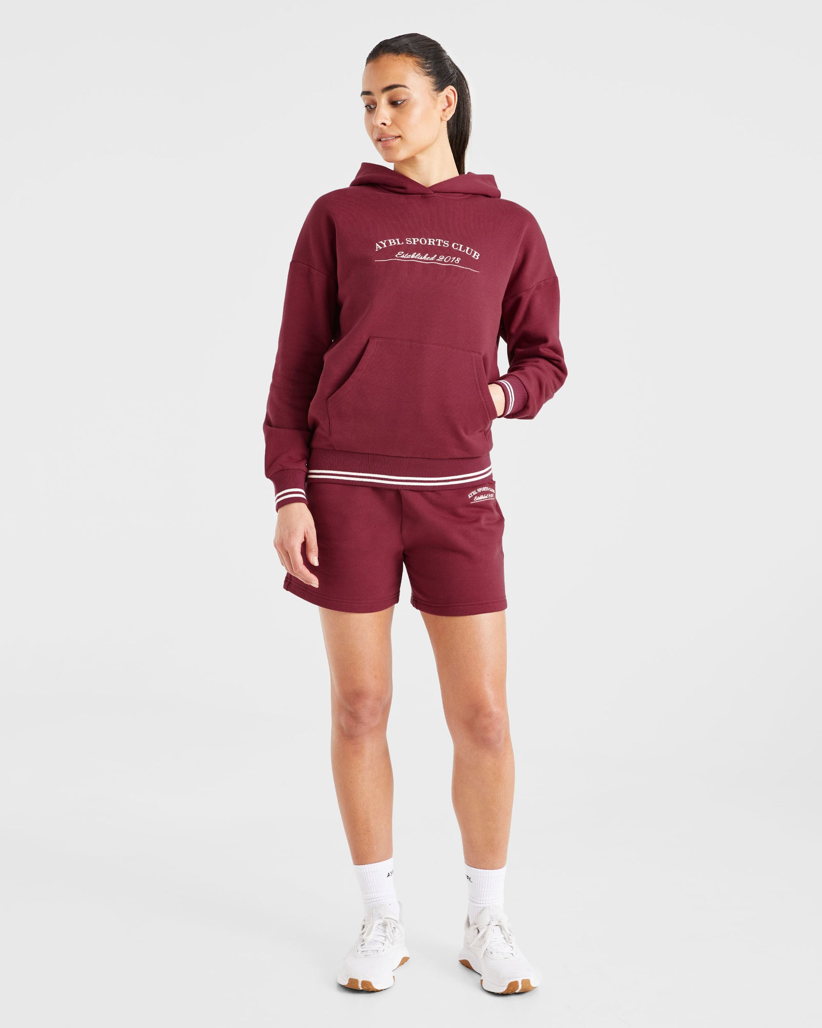 Courtside Hoodie - Summer Cherry