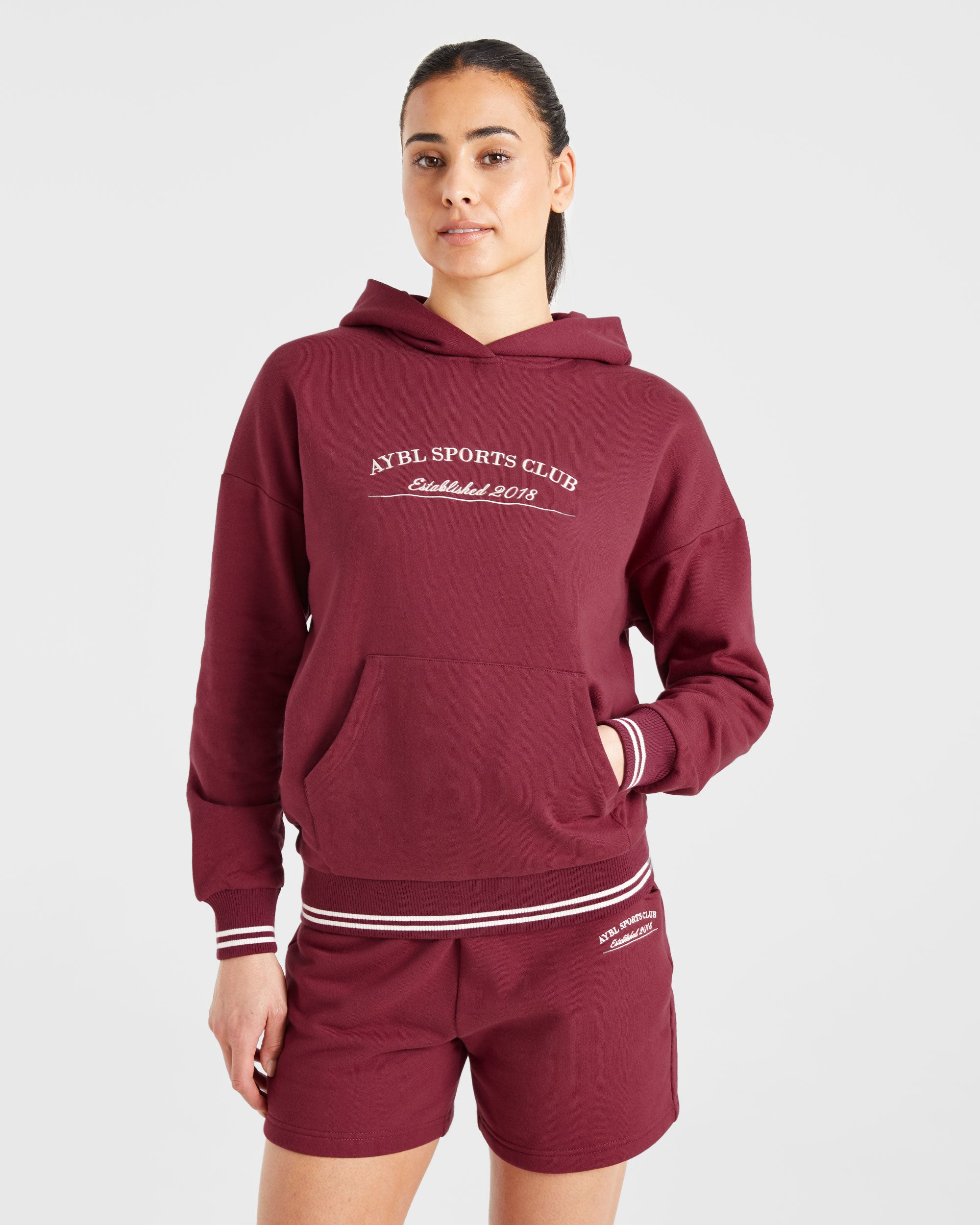 Courtside Hoodie - Summer Cherry