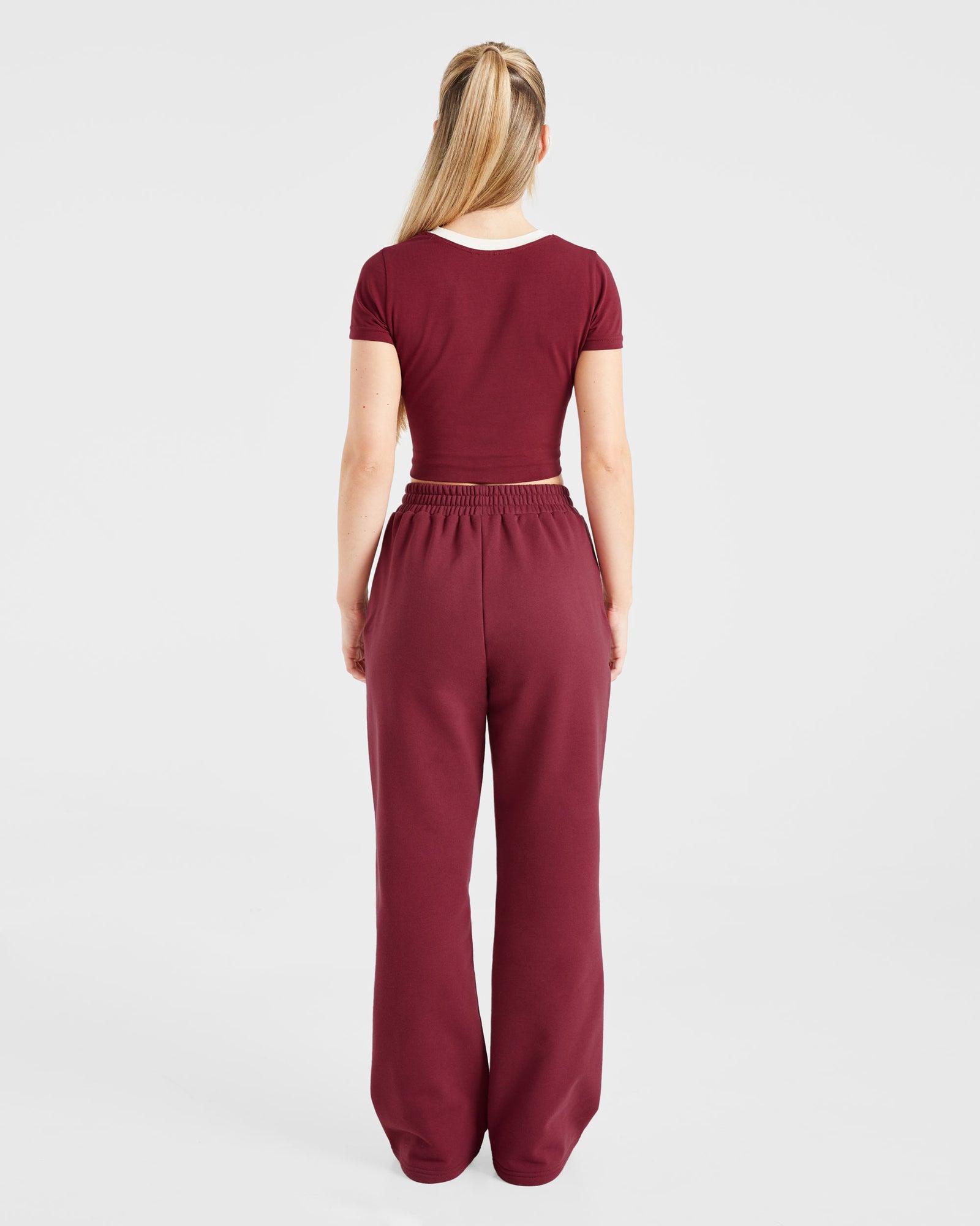 Courtside Baby Tee - Summer Cherry