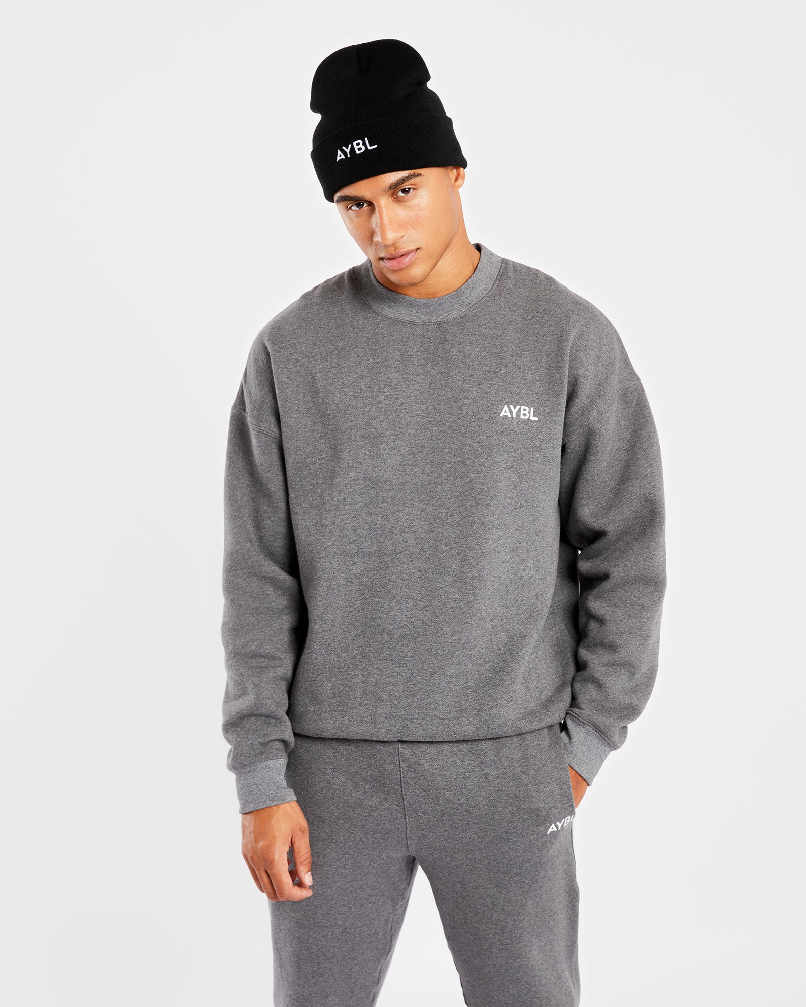 Geborduurde muts - Zwart