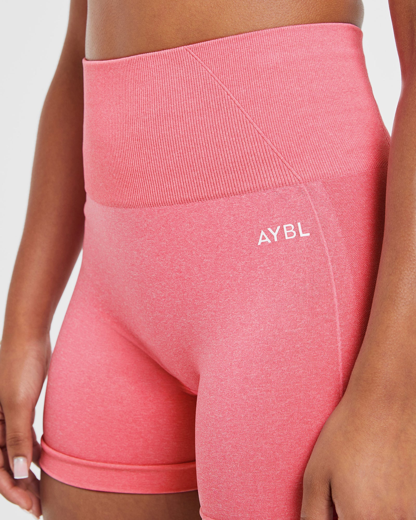 Empower Seamless Shorts - Pink Marl - aybldev