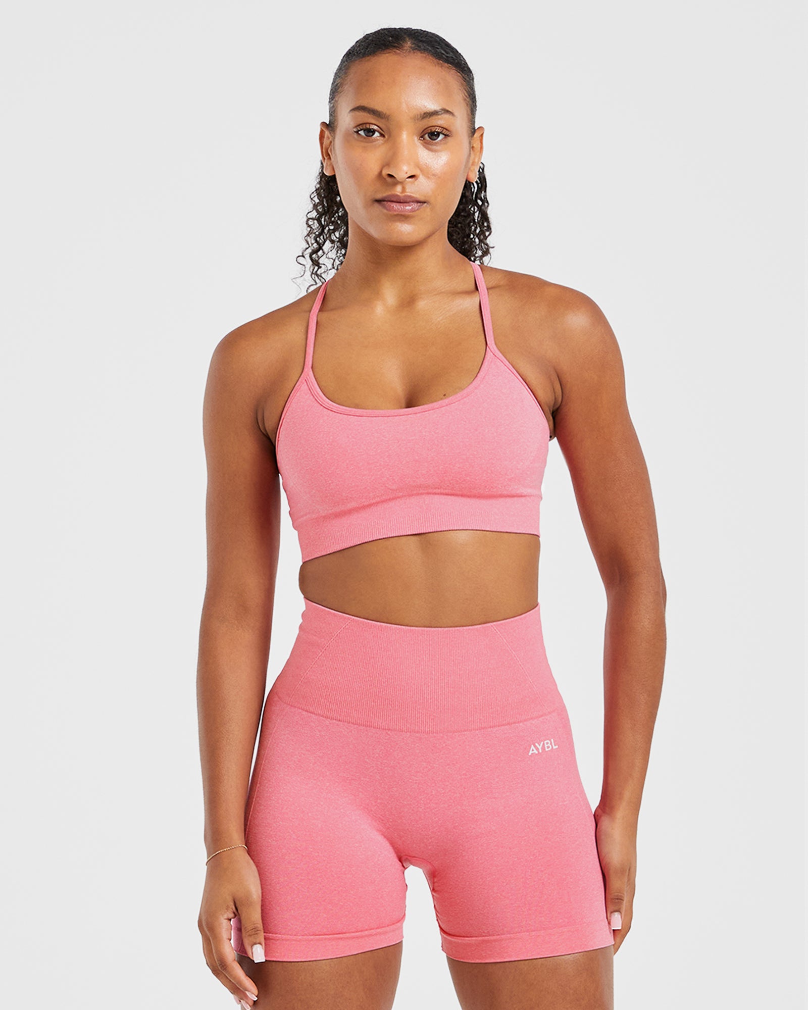 Empower Seamless Sports Bra - Pink Marl