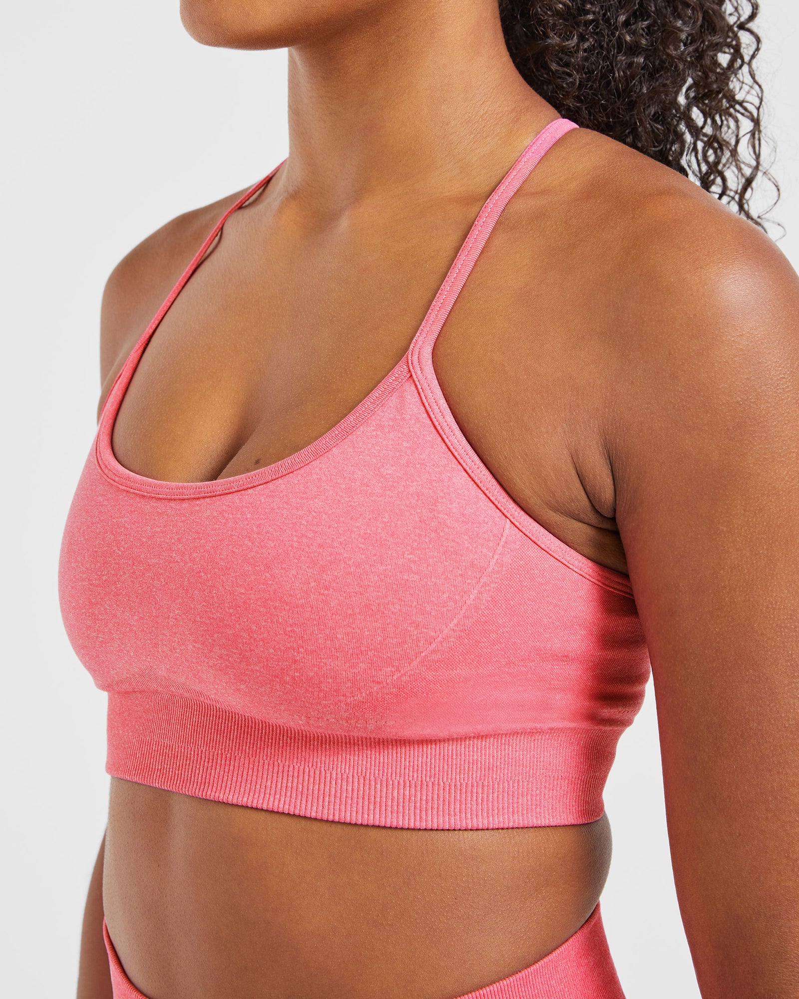 Empower Seamless Sports Bra - Pink Marl - aybldev