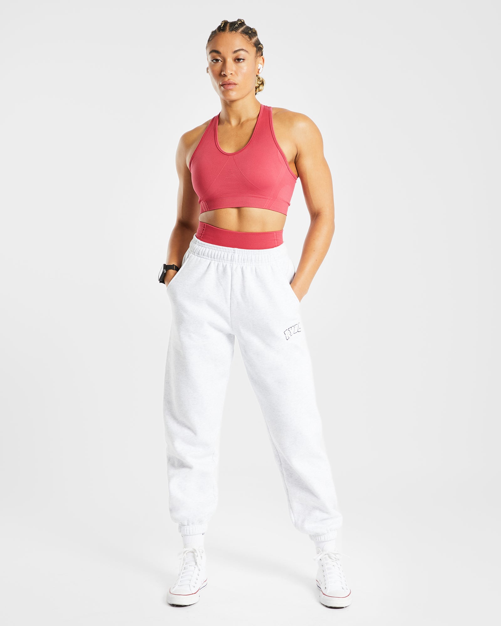 Balance V2 naadloze sportbeha - Dusty Rose