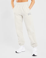 Varsity Oversized Joggers - Sand - aybldev