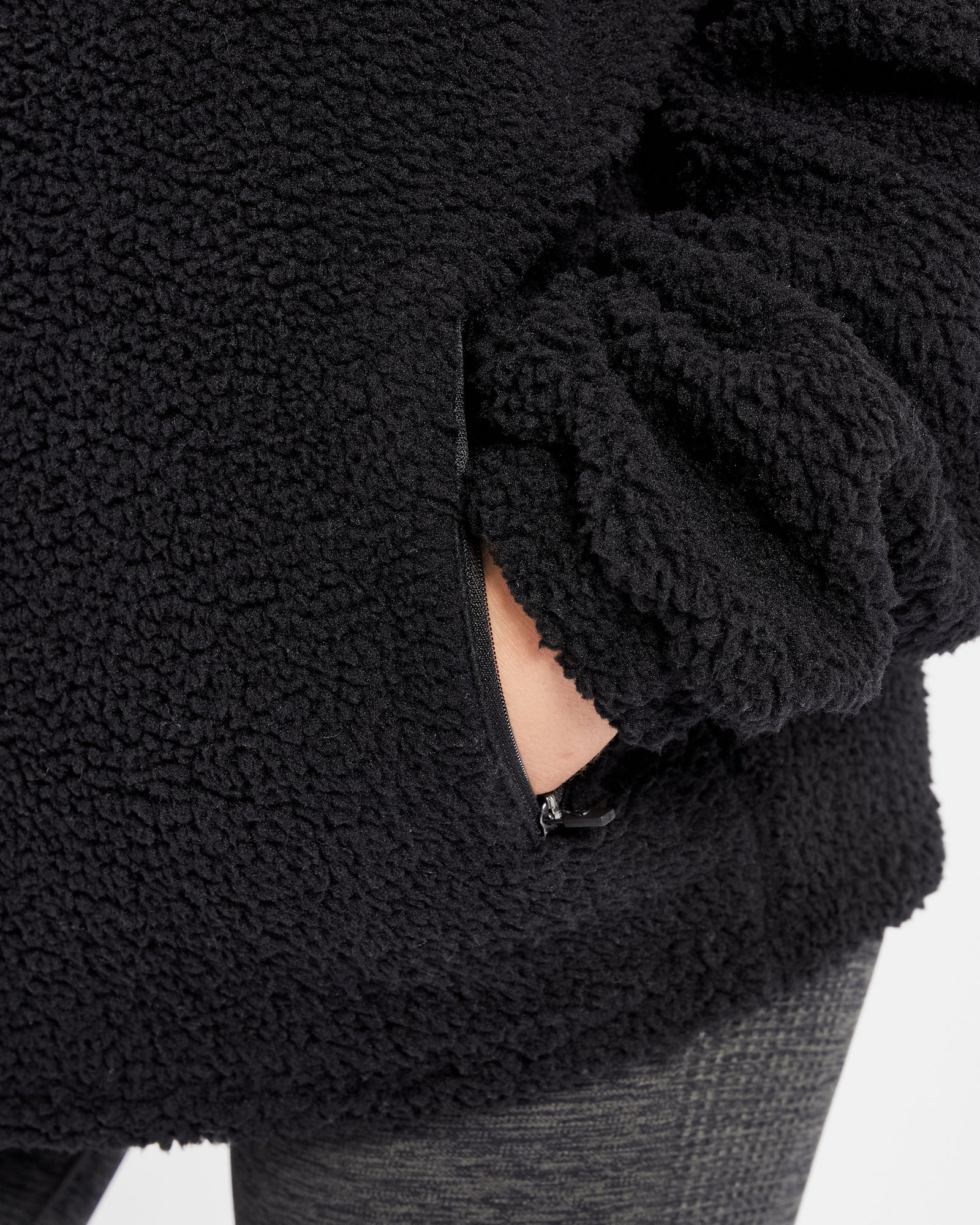 Varsity Oversized Fleece - Black - aybldev