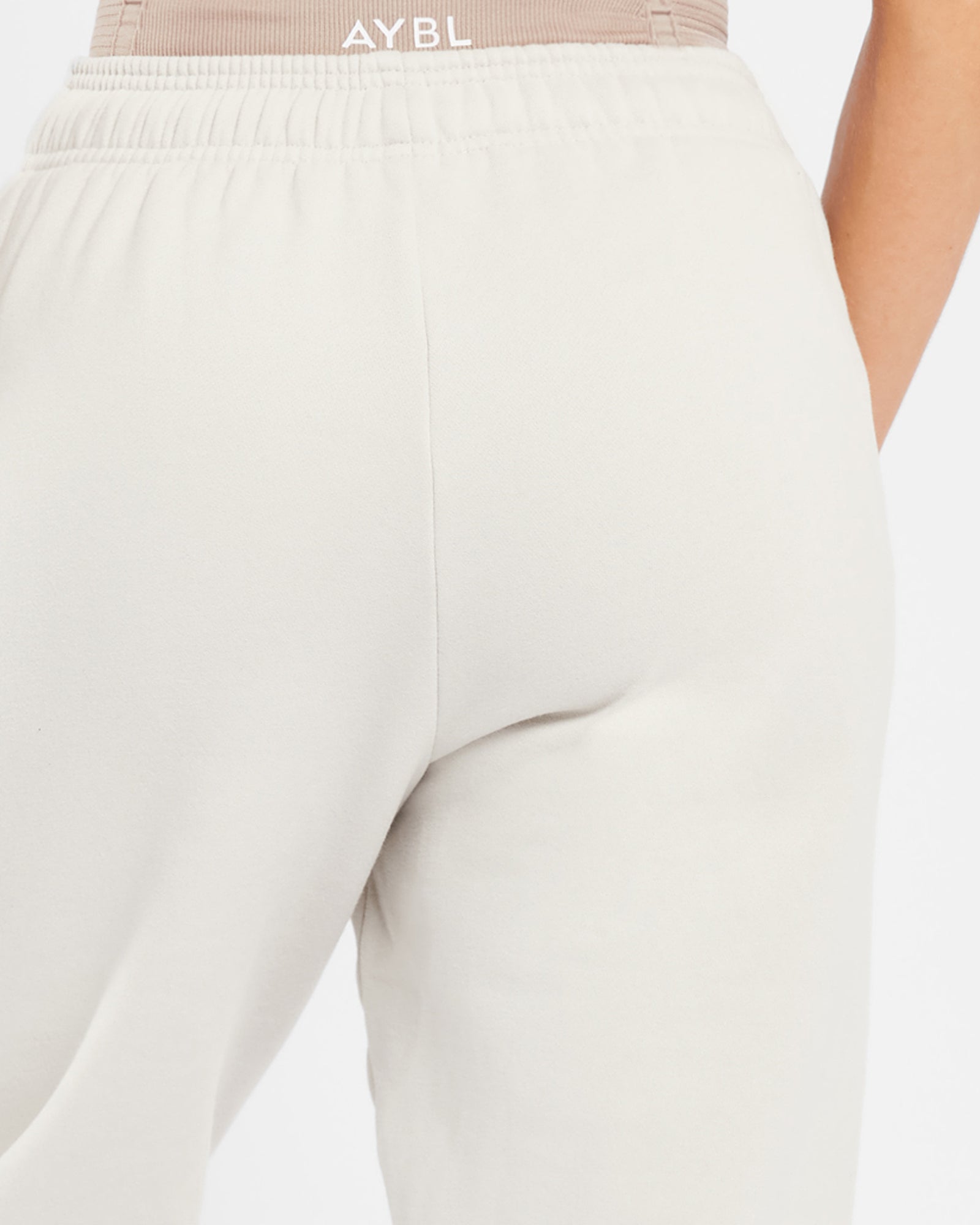 Varsity Oversized Joggers - Sand - aybldev